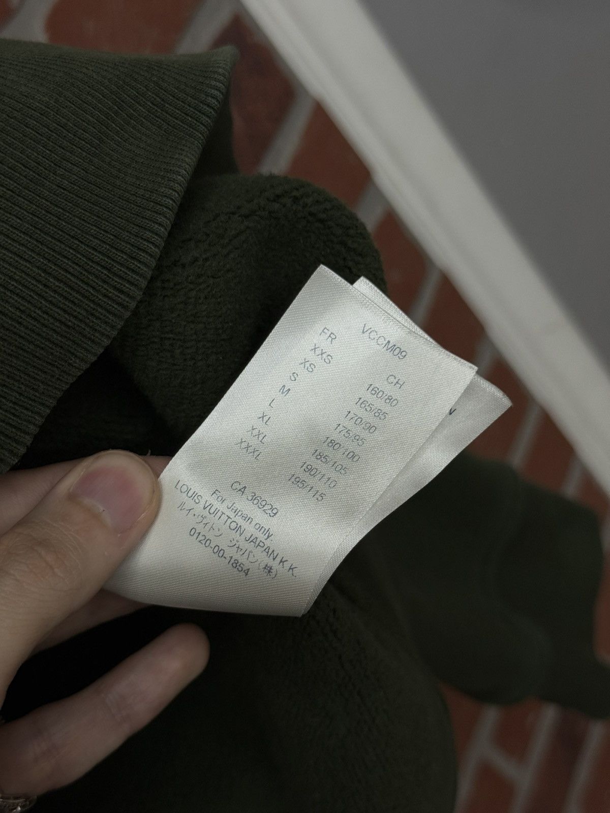 Louis Vuitton Louis Vuitton Virgil Abloh Green Hoodie Size 4L Size US XXL / EU 58 / 5 - 18 Thumbnail
