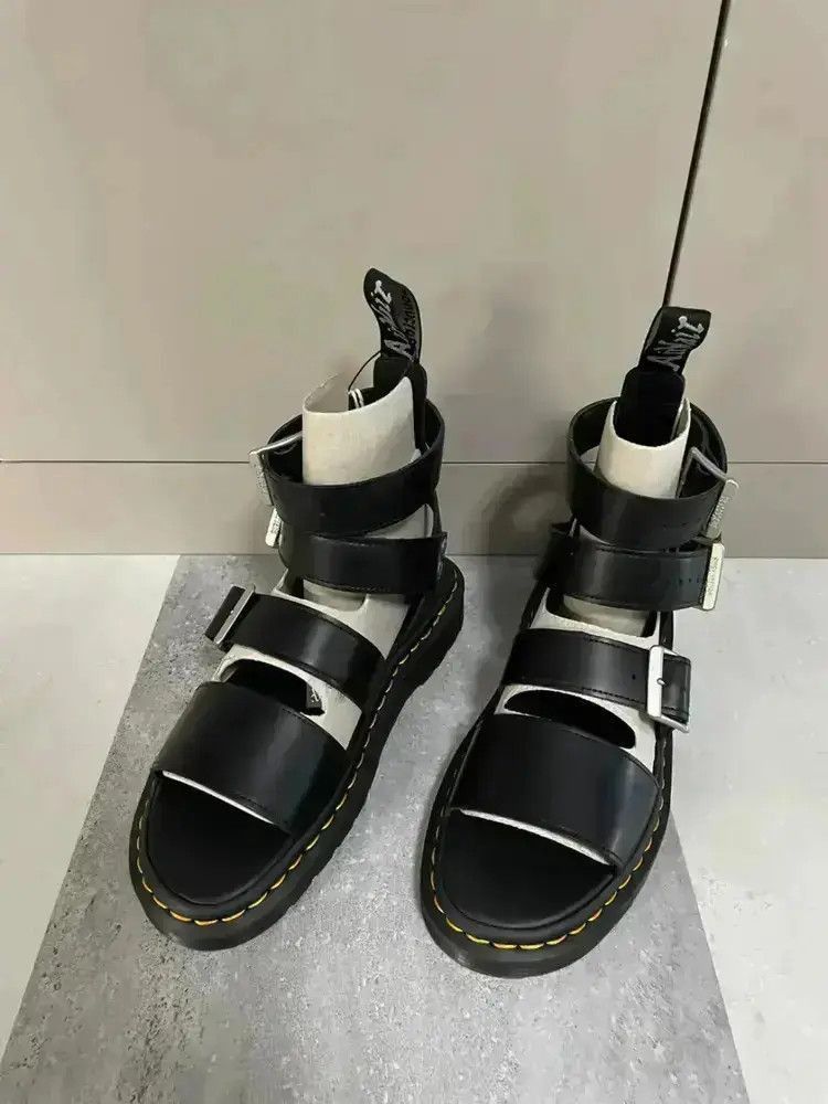 Other Rick Owens x Dr Marten Boots Sandlals-2507 Size US 10.5 / EU 43-44 - 2 Thumbnail