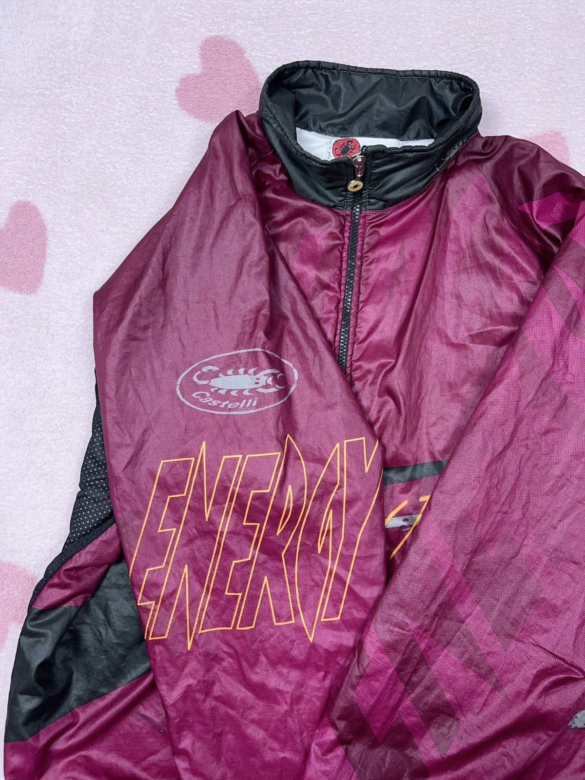 Vintage ➕ vintage castelli Italy racing jacket energy rave style y2k Size US L / EU 52-54 / 3 - 4 Thumbnail