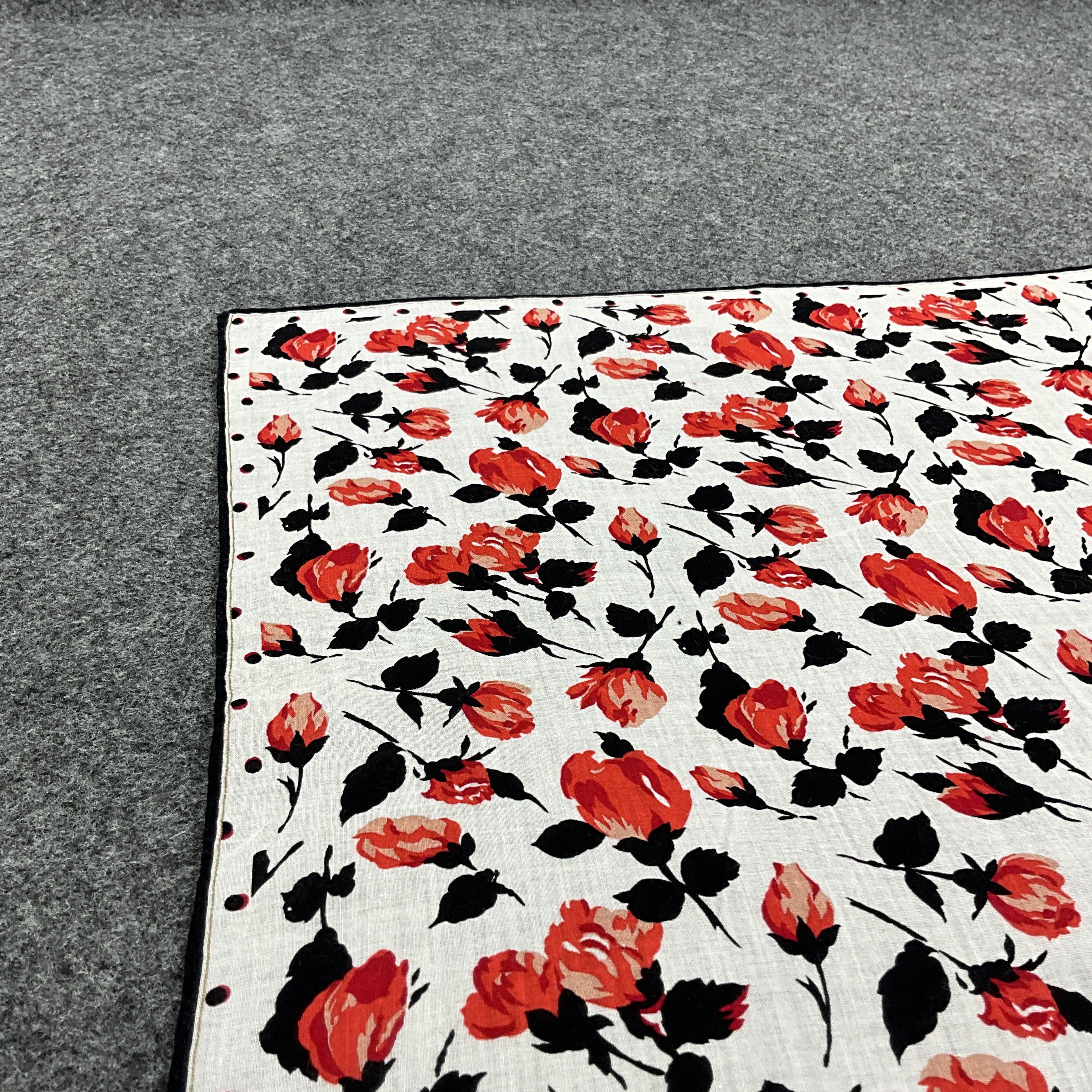 Vintage Floral Givenchy Handkerchief / Bandana / Neckerchief B054 Size ONE SIZE - 7 Thumbnail