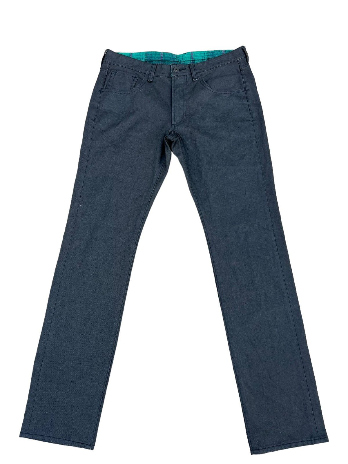 R.Newbold R.Newbold X D.I.E Waxed Denim Regular Jeans Size US 31 - 1 Thumbnail