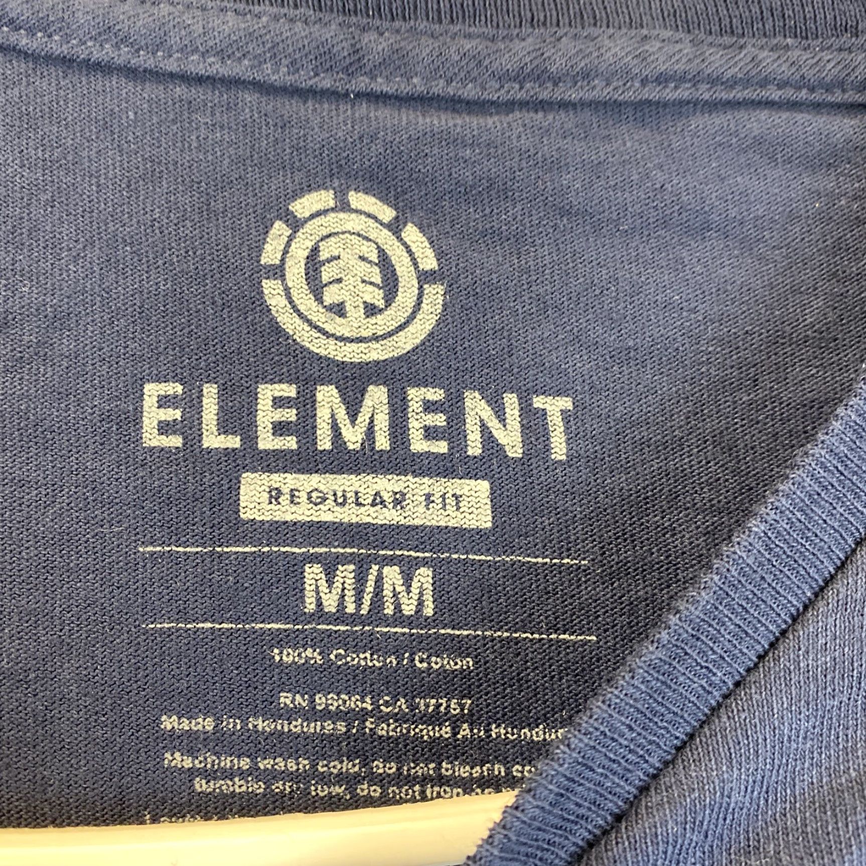 Element Element Shirt Men M Navy Long Sleeve Crew Neck Pullover Stretch Tee Size US M / EU 48-50 / 2 - 3 Thumbnail