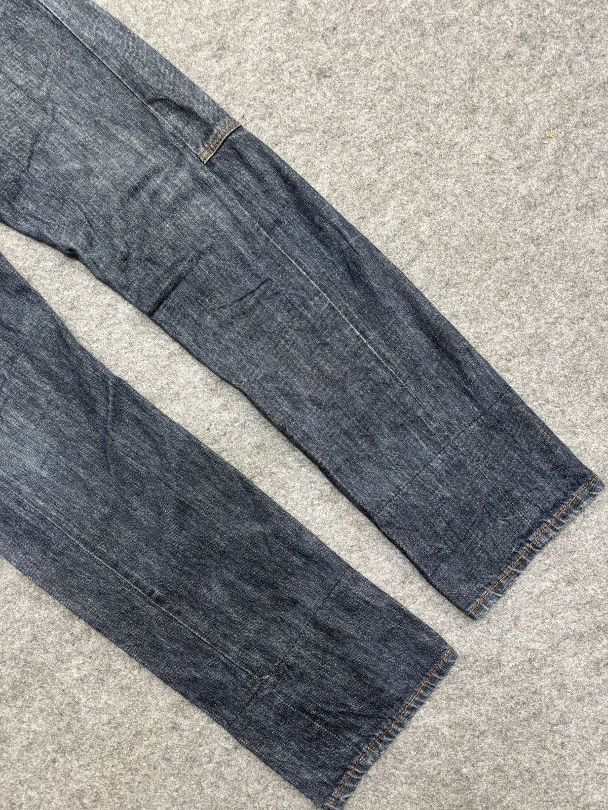 Japanese Brand 💥Double Waist💥Dominate Cool Design Zipper Denim F590 Size US 30 / EU 46 - 12 Thumbnail