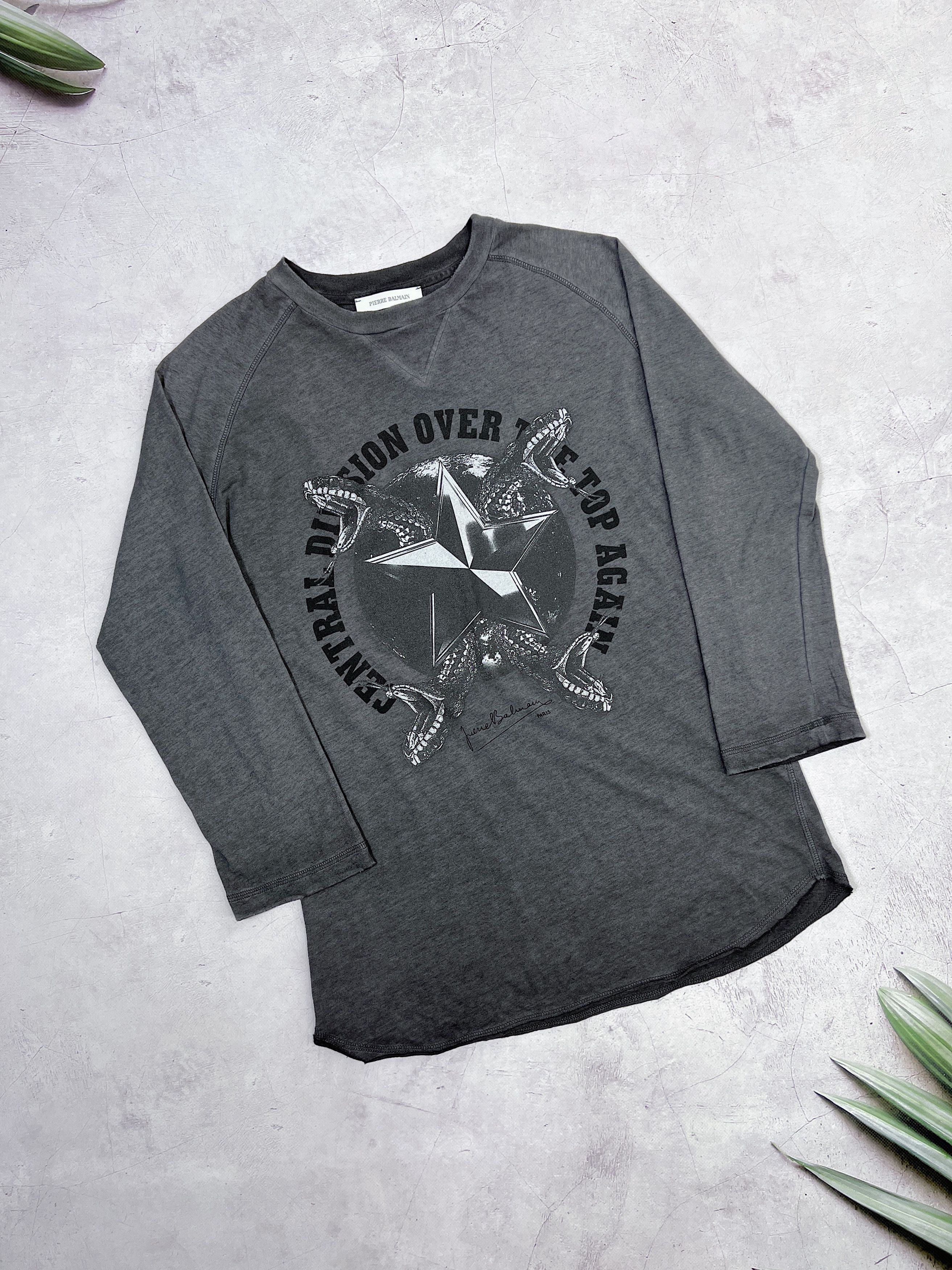 Designer × Pierre Balmain Pierre Balmain T-Shirt LS Snakes Star Size US S / EU 44-46 / 1 - 2 Thumbnail