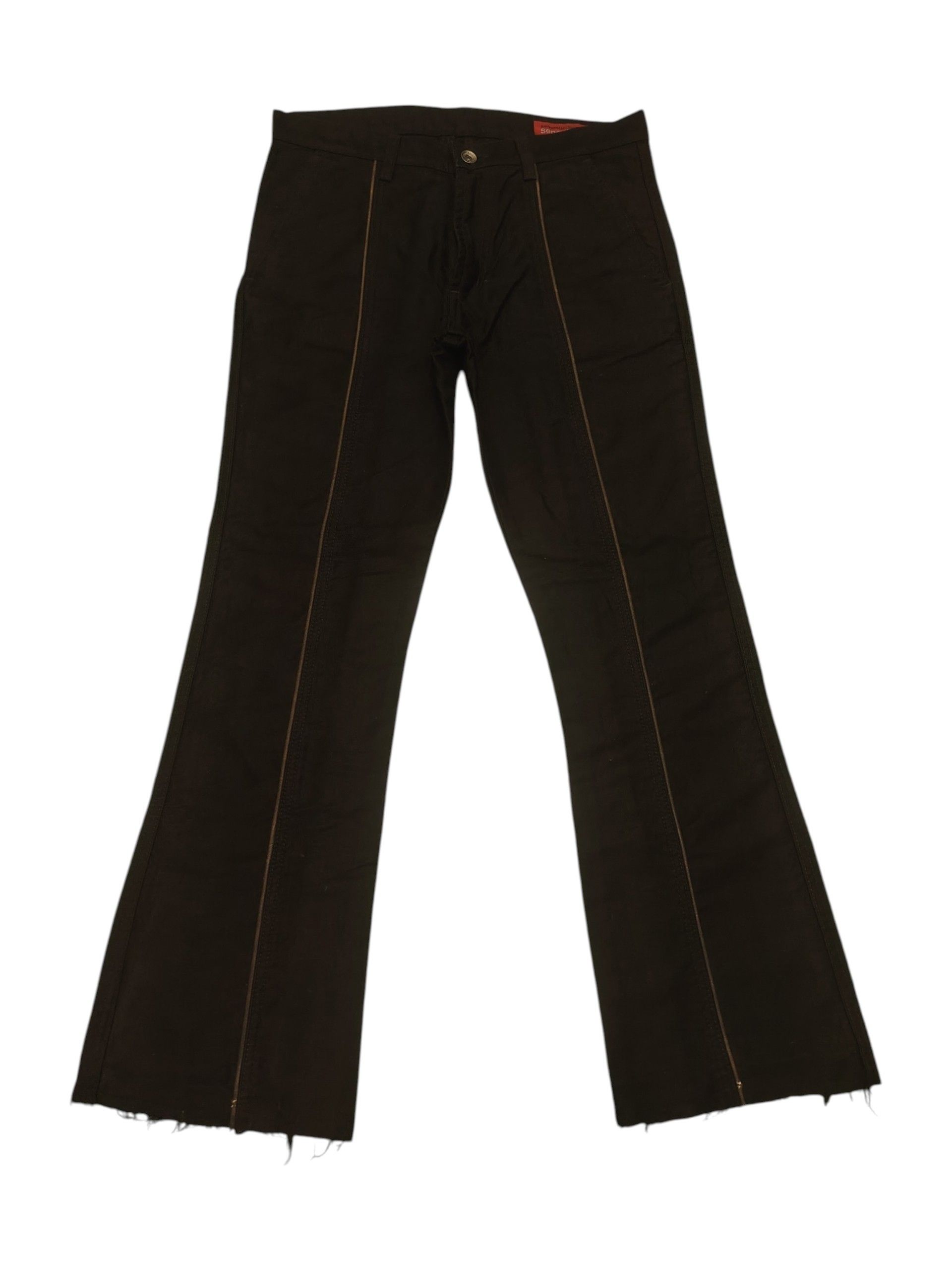 semanticdesign Rare!!! JAPAN Semantic Design Sensation Trousers Brown Line Size US 30 / EU 46 - 1 Thumbnail