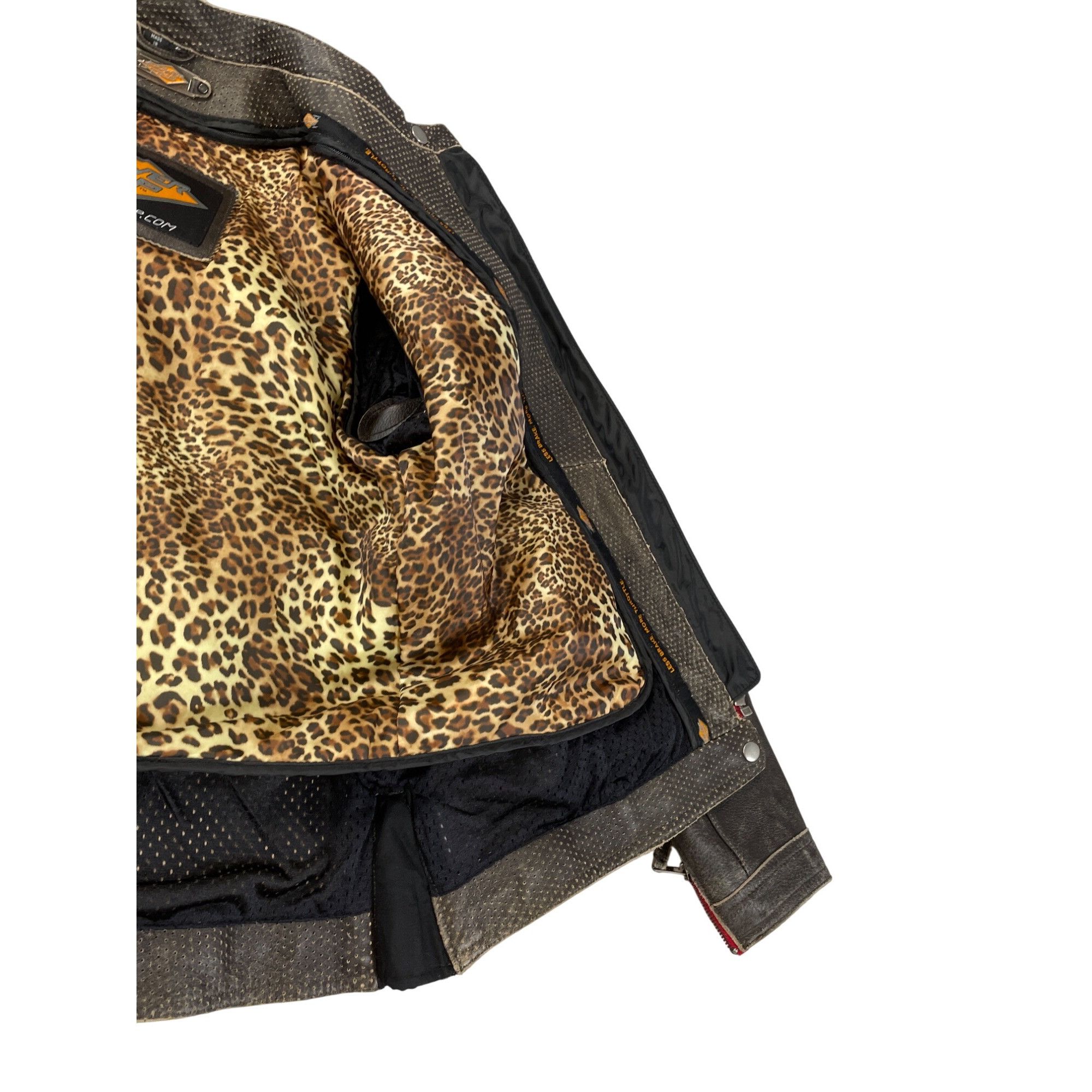 Other Power Trip Womens Brown Leather Motorcycle casual Jacket SKU Size L / US 10 / IT 46 - 10 Thumbnail