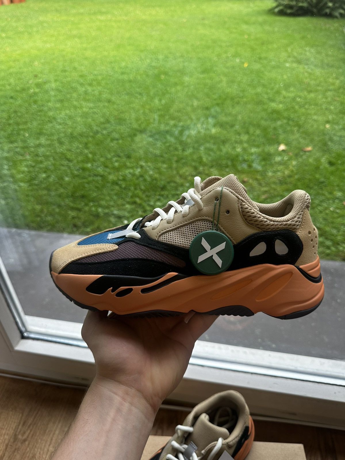 Adidas × Kanye West × Yeezy YEEZY Boost 700 Enflame Amber Sneakers Size US 7 / EU 40 - 2 Thumbnail