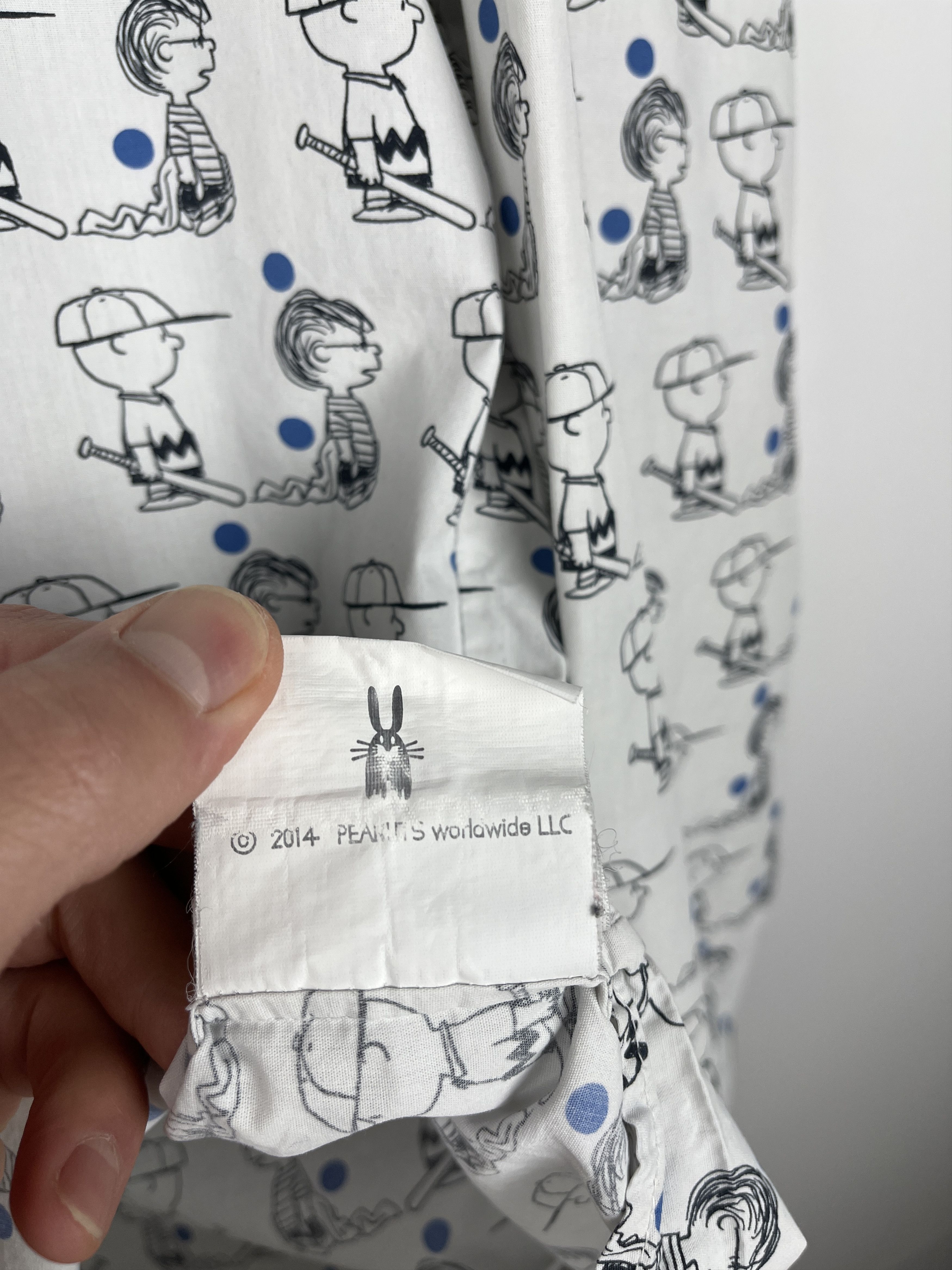 Peanuts Peter Jensen x Peanuts Long Sleeve Shirt Size fits to M Size US M / EU 48-50 / 2 - 13 Thumbnail