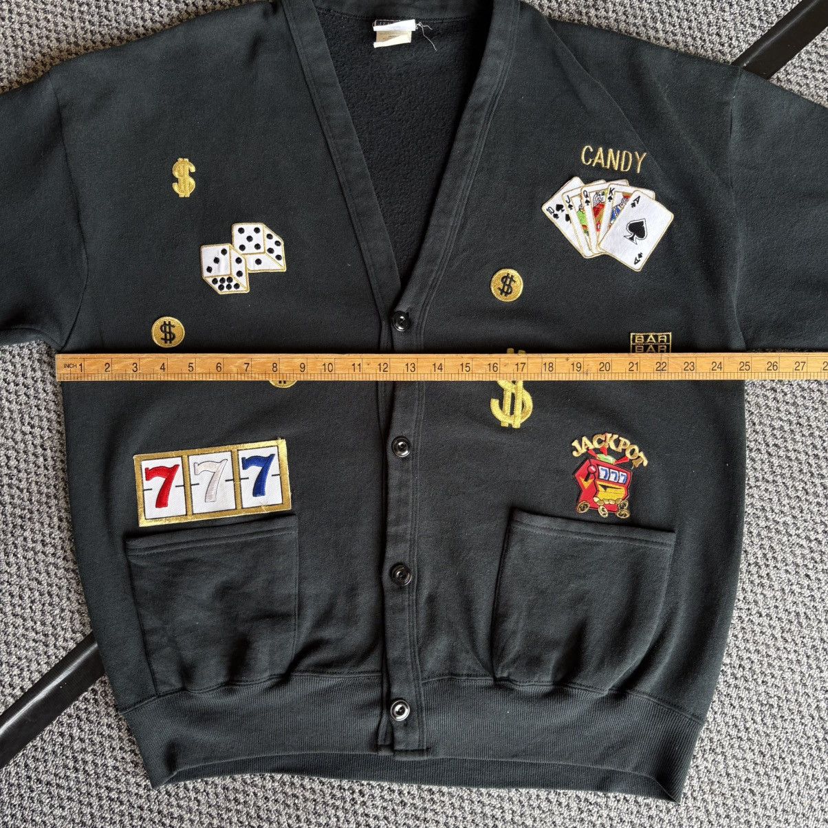 Jerzees Cardigan Poker Cards Size XL / US 12-14 / IT 48-50 - 9 Thumbnail