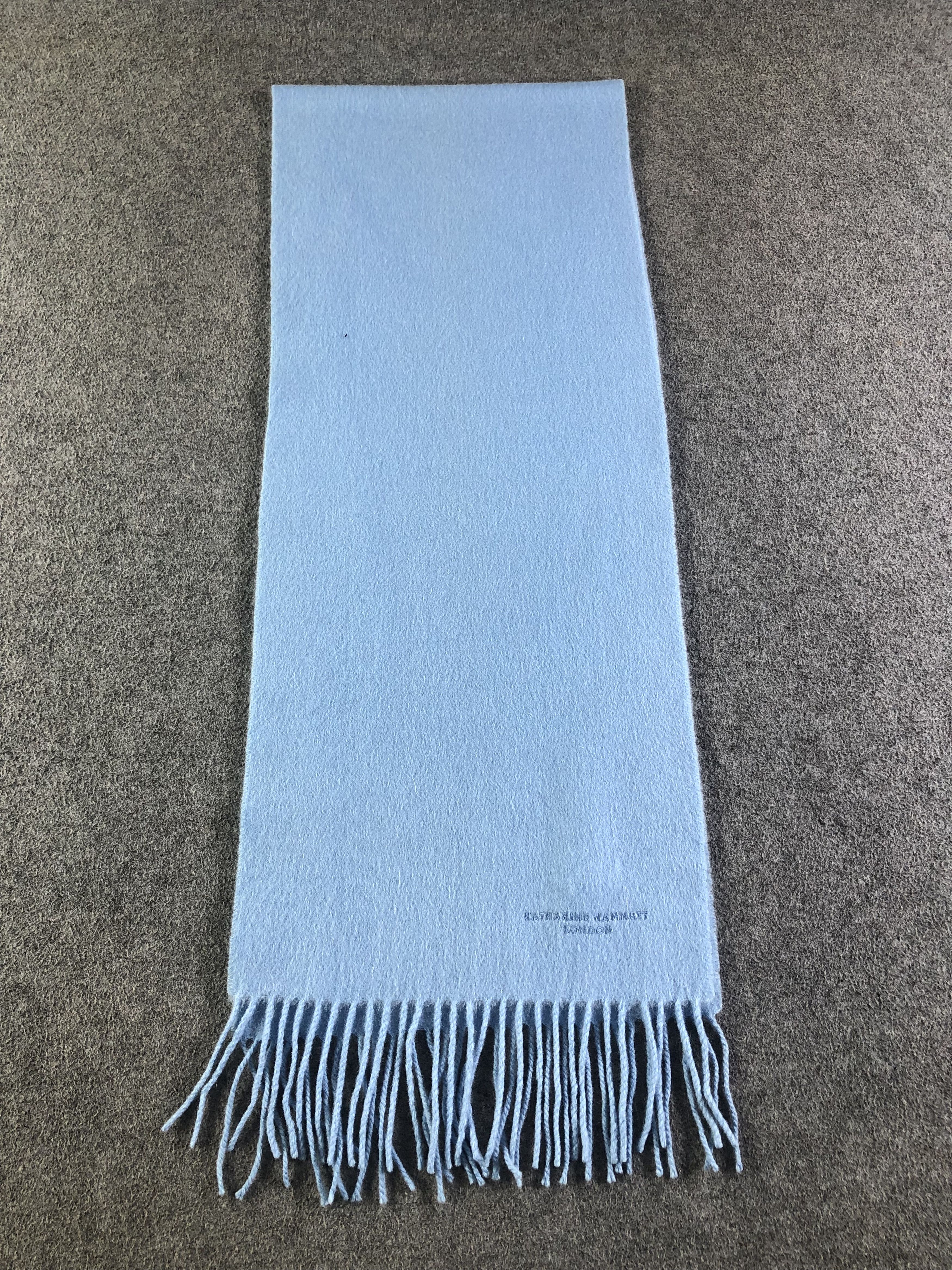 Katharine Hamnett London × Vintage Katharine Hamnett Scarf / Muffler / Neckwear SS1409 Size ONE SIZE - 2 Thumbnail