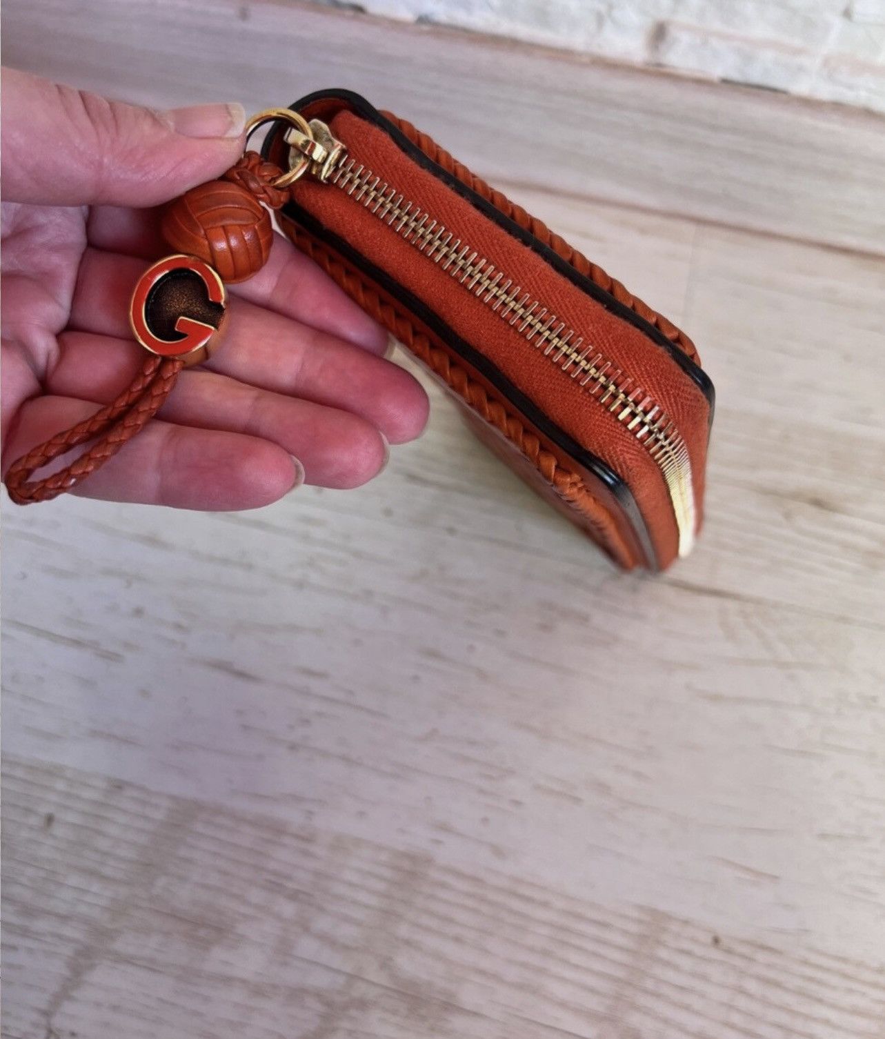 Gucci Gucci Woven Leather Long Wallet Size ONE SIZE - 5 Thumbnail
