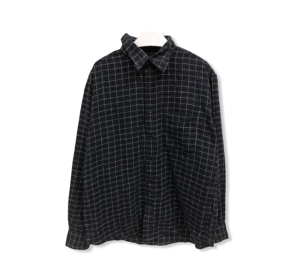 Flannel Vintage Gcono Classic Plaid Tartan Flannel Shirt 👕 Size US M / EU 48-50 / 2 - 1 Thumbnail