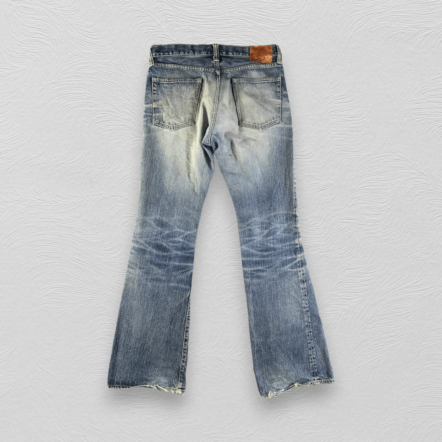 Eternal Vintage Eternal Flare Jeans Ripped Denim KJ3160 Size US 30 / EU 46 - 2 Thumbnail