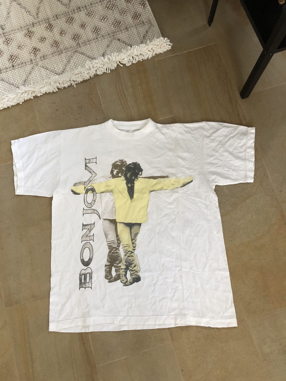 VINTAGE 1992 BON JOVI KEEP THE FAITH TEE