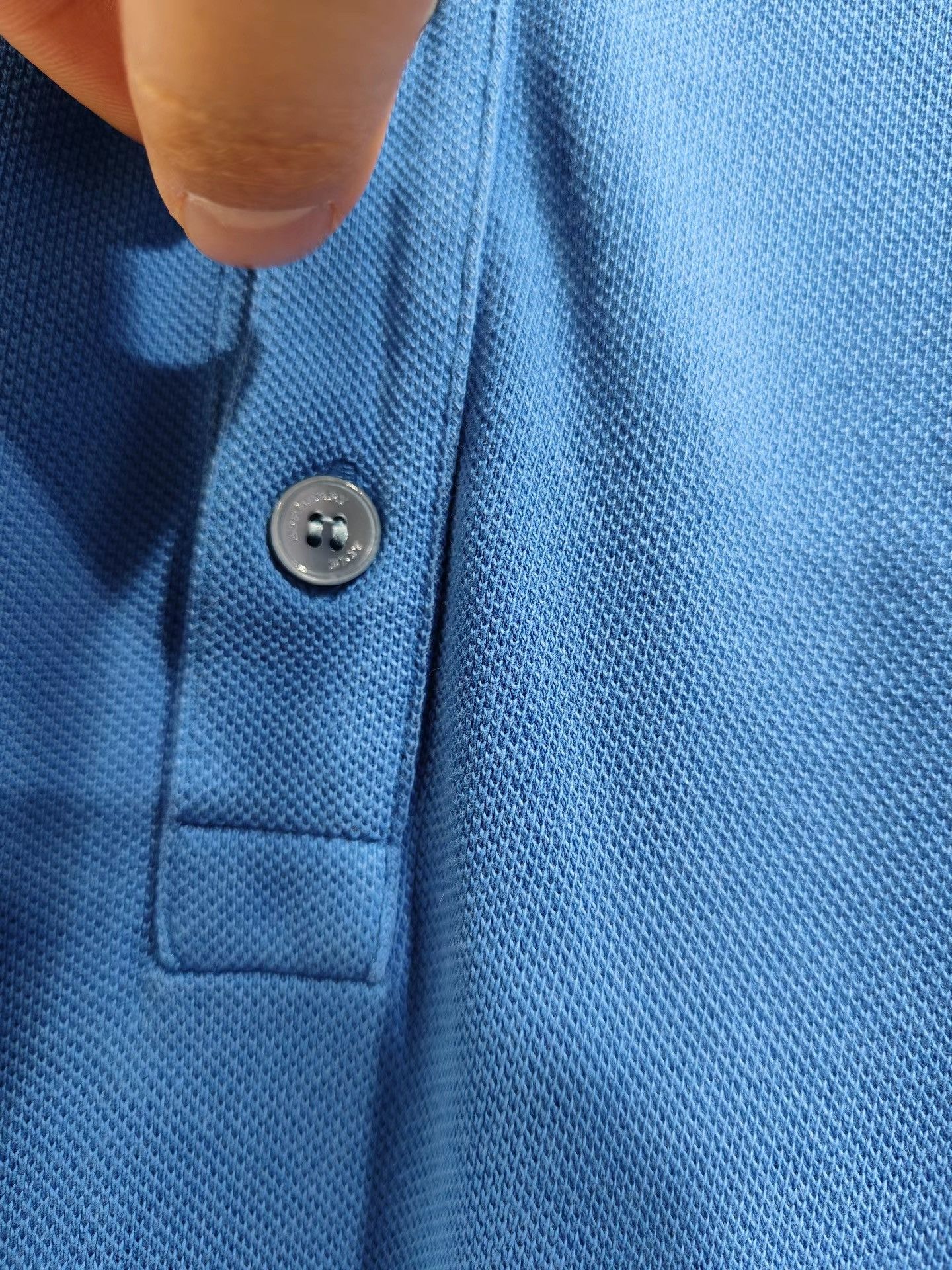 Burberry Burberry Men's Blue Short Sleeve Top K29 Size US XXL / EU 58 / 5 - 4 Thumbnail