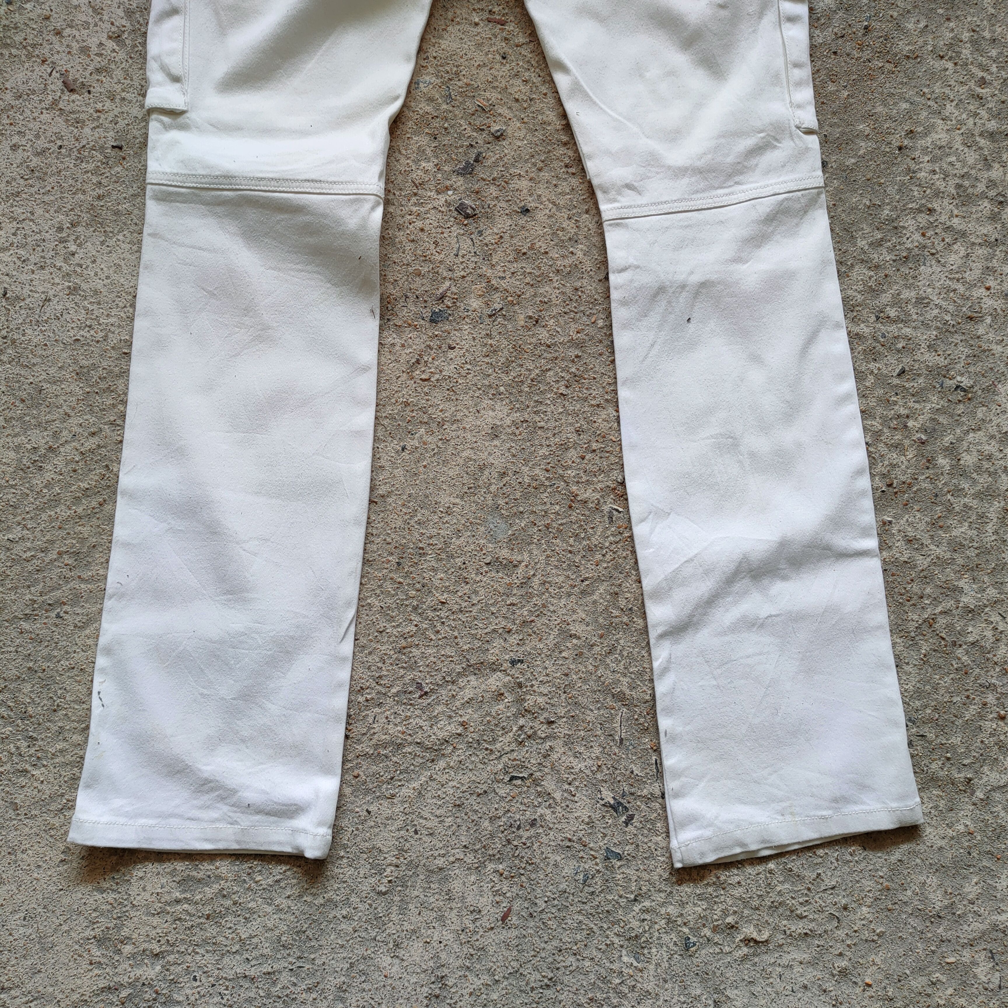 In The Attic × White's Boots IN THE ATTIC WHITE MULTIPOCKET CARGO PANTS Size US 32 / EU 48 - 9 Thumbnail