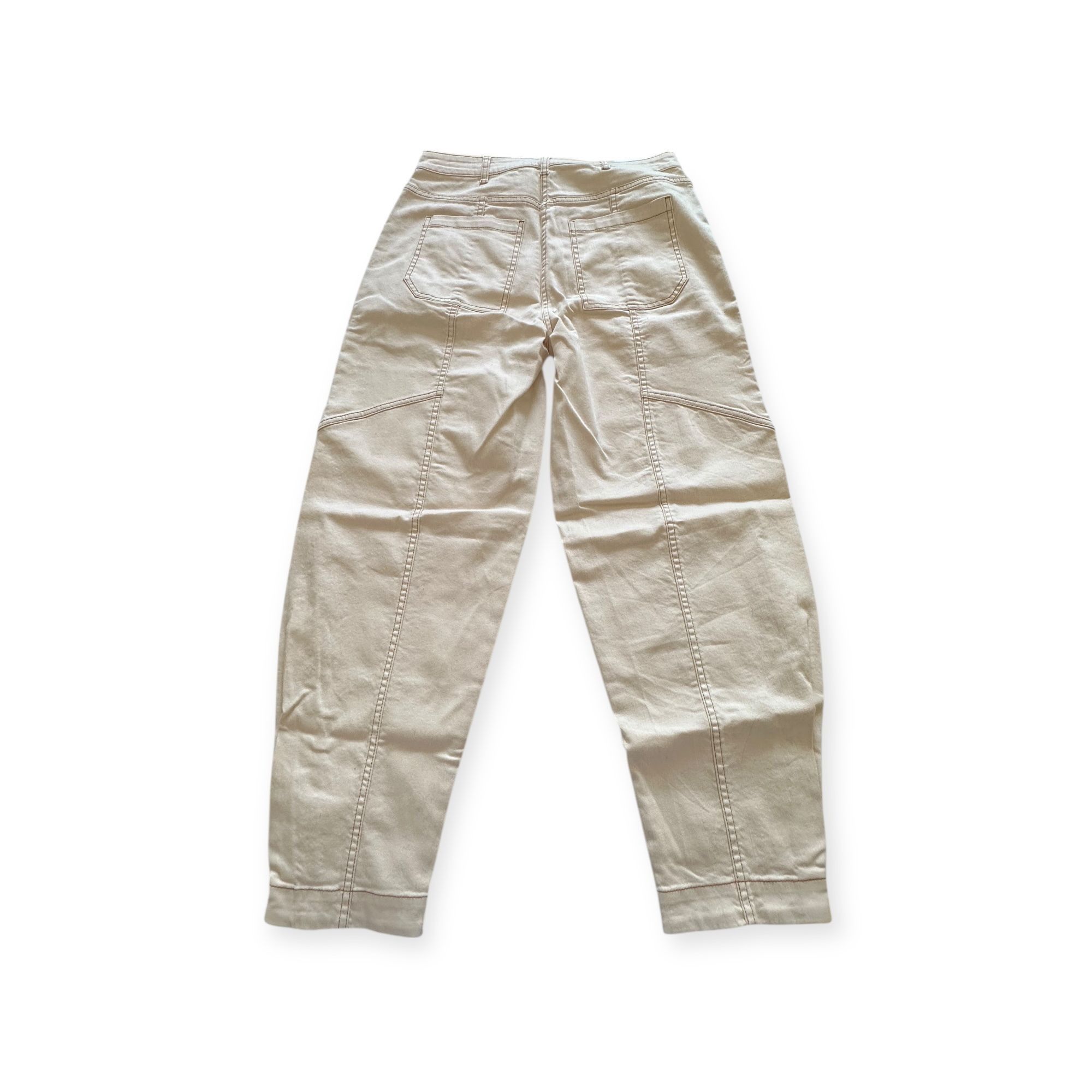 Ulla Johnson Ulla Johnson Brodie Jeans, Cream, Size 8, New with tag, MSRP Size 30" / US 8 / IT 44 - 6 Thumbnail