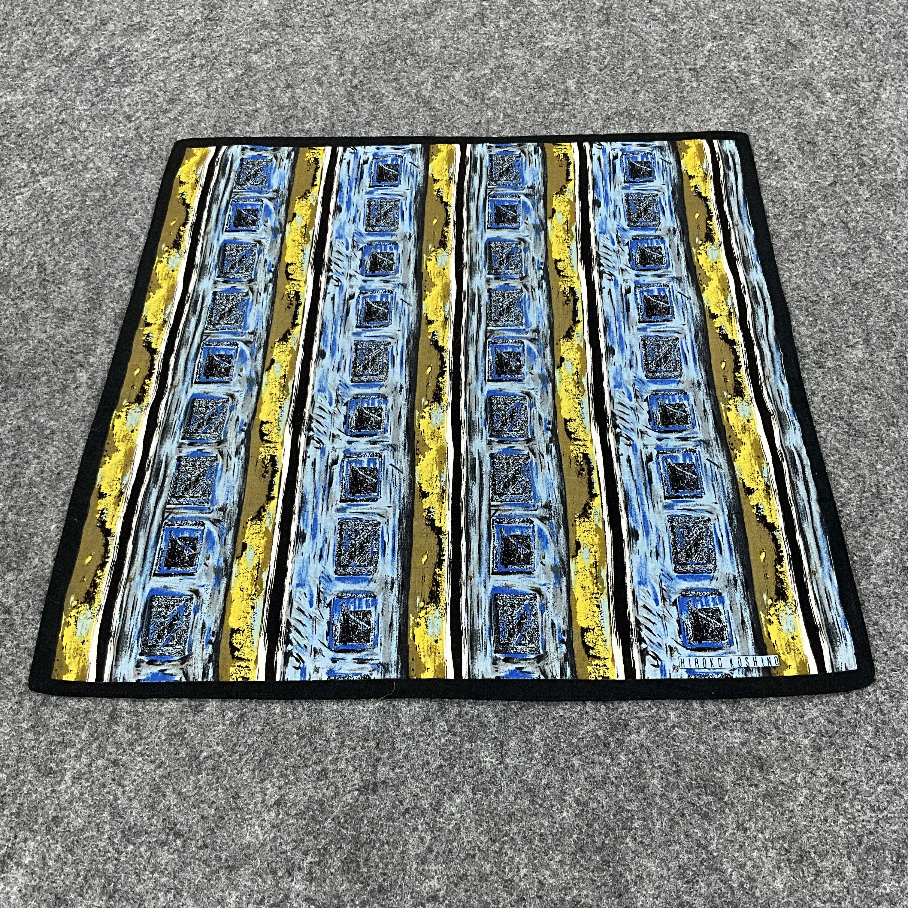 Hiroko Koshino Homme × Vintage Hiroko Koshino Handkerchief / Bandana / Neckerchief B069 Size ONE SIZE - 3 Thumbnail