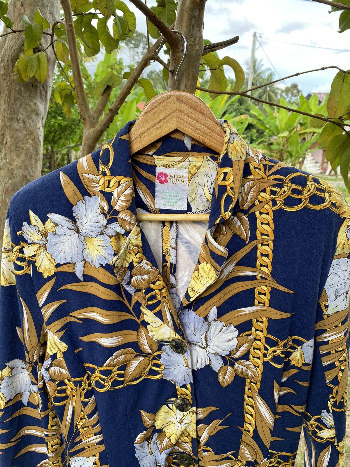 ALBA × Designer × Japanese Brand Alba Rosa Floral Women’s Jacket Size M / US 6-8 / IT 42-44 - 5 Thumbnail