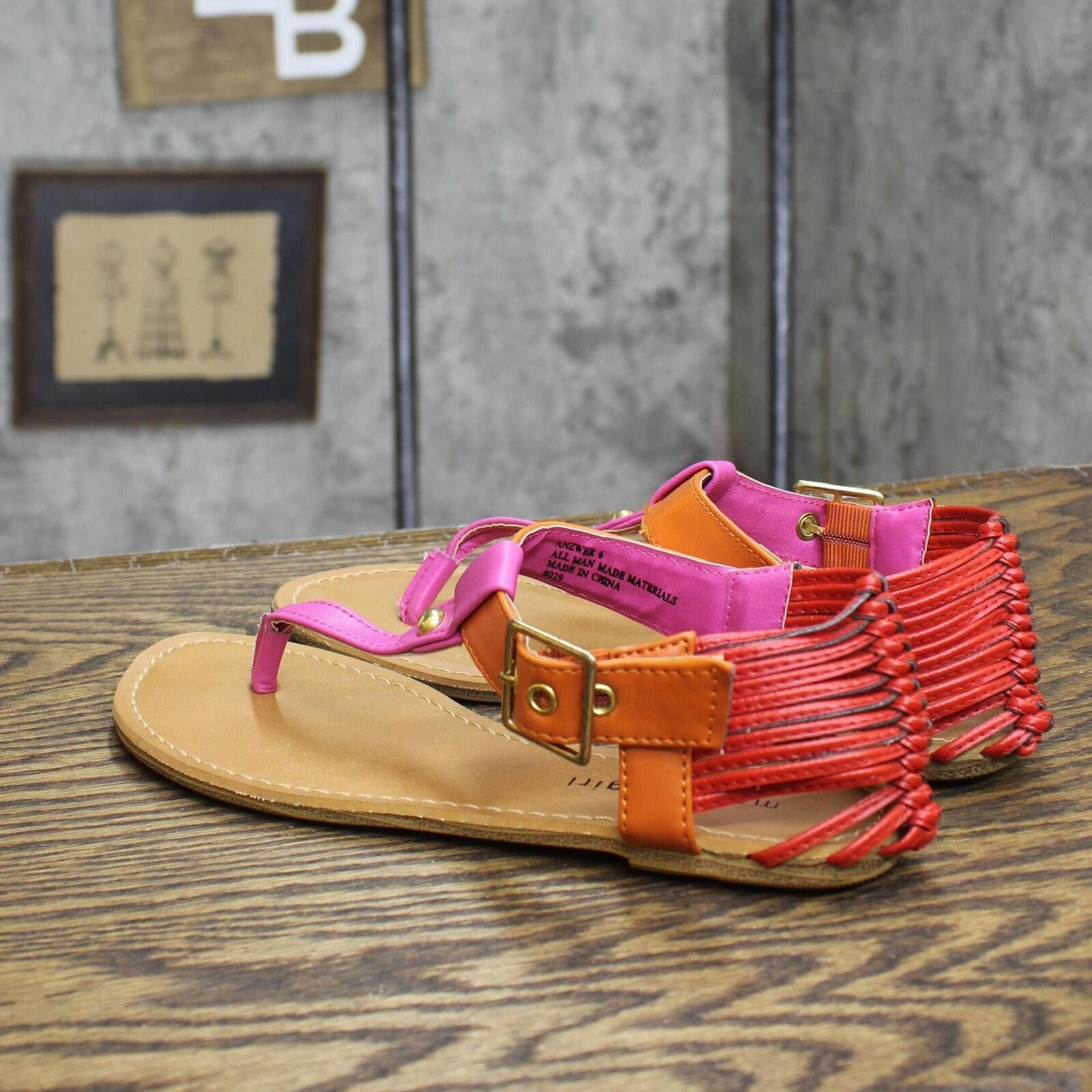 Other Madden Girl Thong Sandals 1674172b63b4ce Pink Multi 6M Size US 6 / IT 36 - 2 Thumbnail