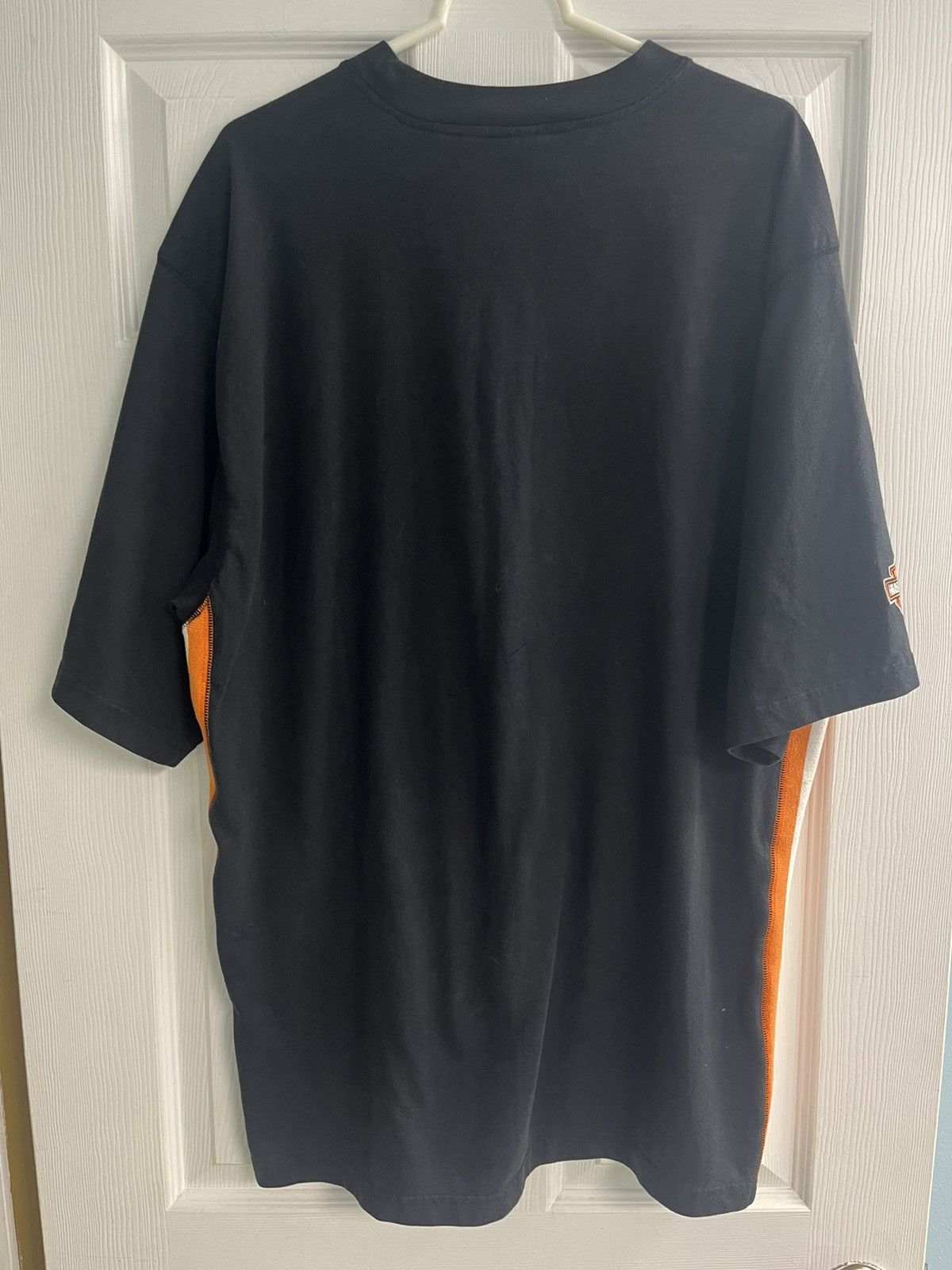 Harley Davidson Vintage Harley Davidson Embroidered w Side Stripe Tshirt Size US XXL / EU 58 / 5 - 8 Thumbnail