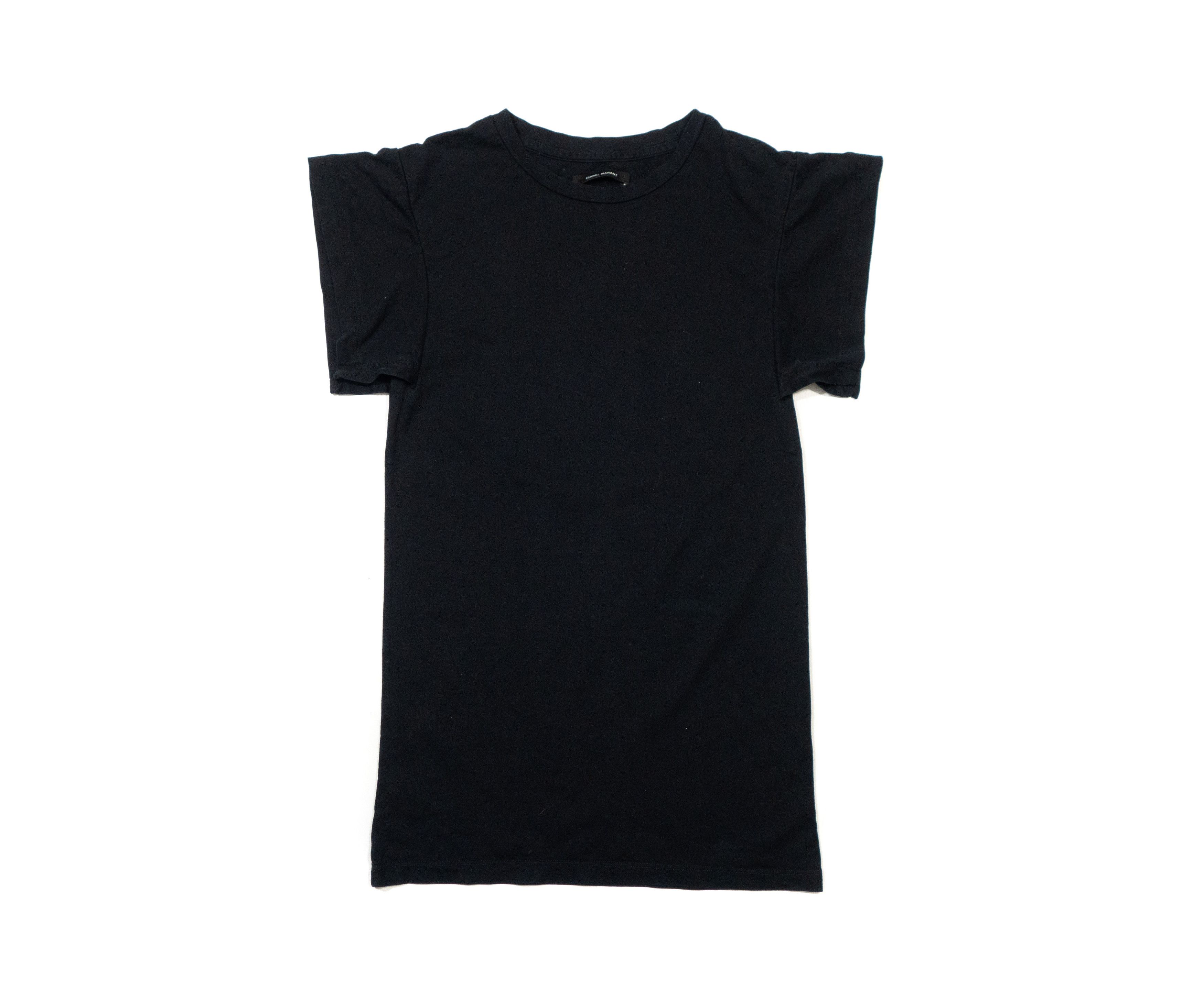 Isabel Marant 00s Y2K Muscle Deep Cut Sleeves T-Shirt Size XS / US 0-2 / IT 36-38 - 1 Thumbnail