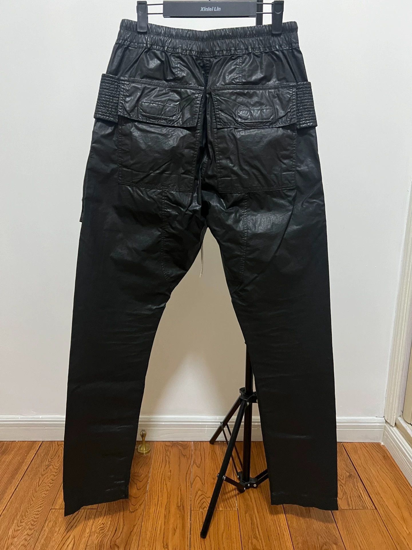 Rick Owens Rick Owens Wax double-loop trousers-2505 Size US 28 / EU 44 - 3 Thumbnail