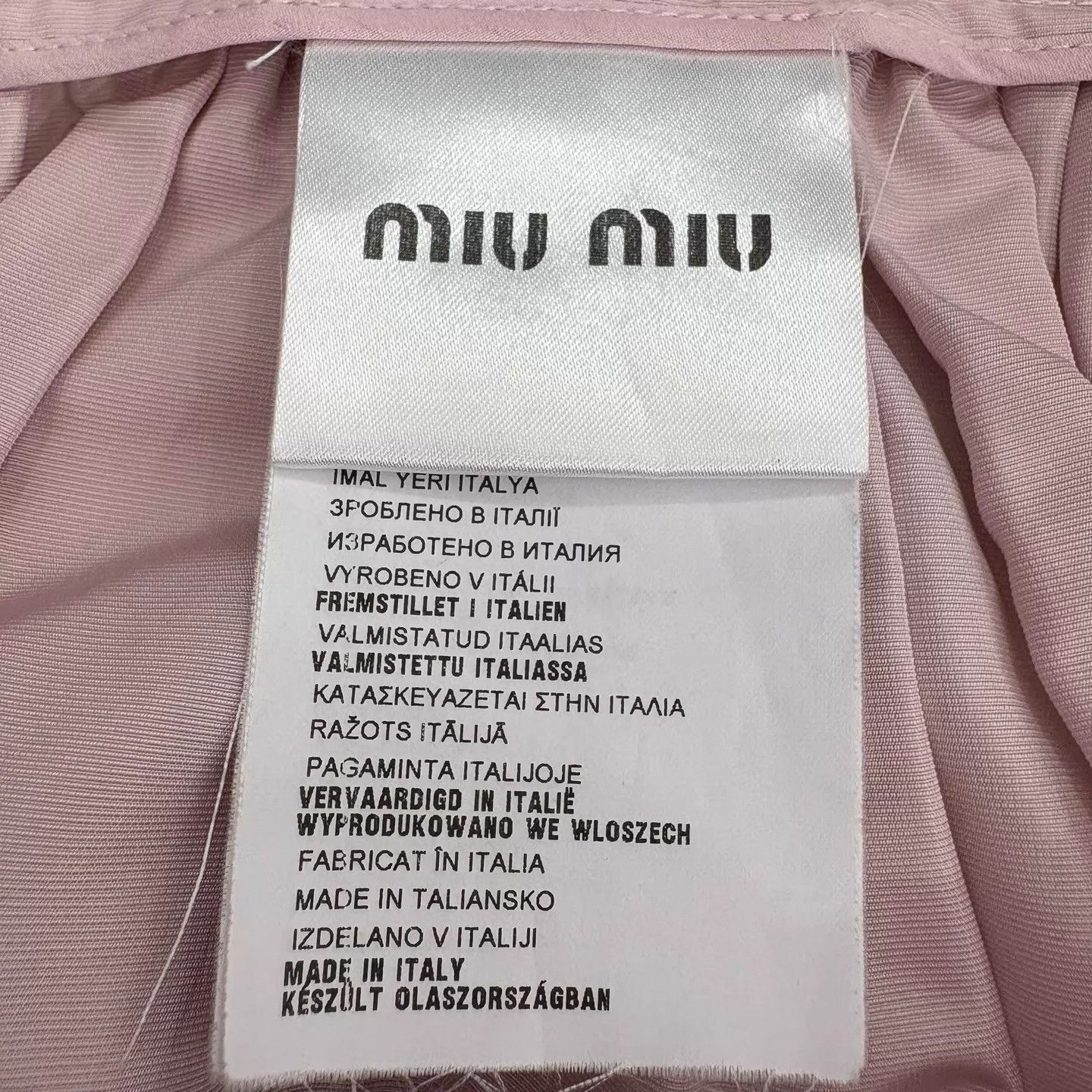 Miu Miu MIU MIU Pink Pleated Skirt 40 99 Size 27" / US 4 / IT 40 - 4 Thumbnail