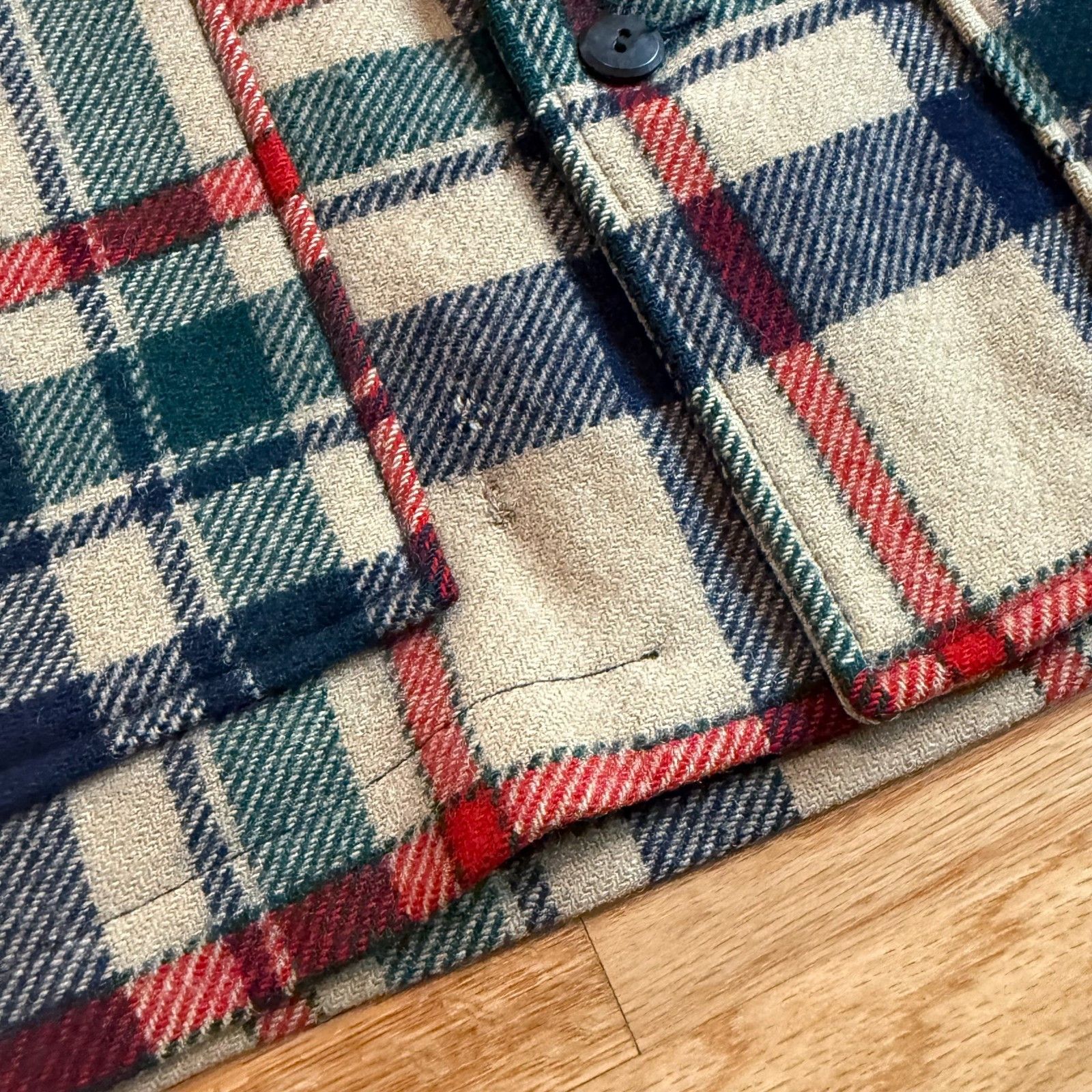 Pendleton Vintage 1070's Wool Pendelton Heavyweight Wool Coat Size US M / EU 48-50 / 2 - 6 Thumbnail