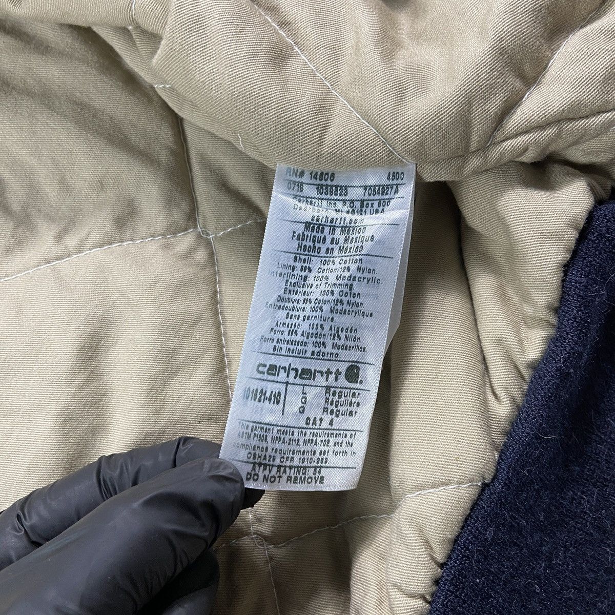 Carhartt Carhartt Flame Resistant Active Jacket Navy in Large Size US L / EU 52-54 / 3 - 7 Thumbnail