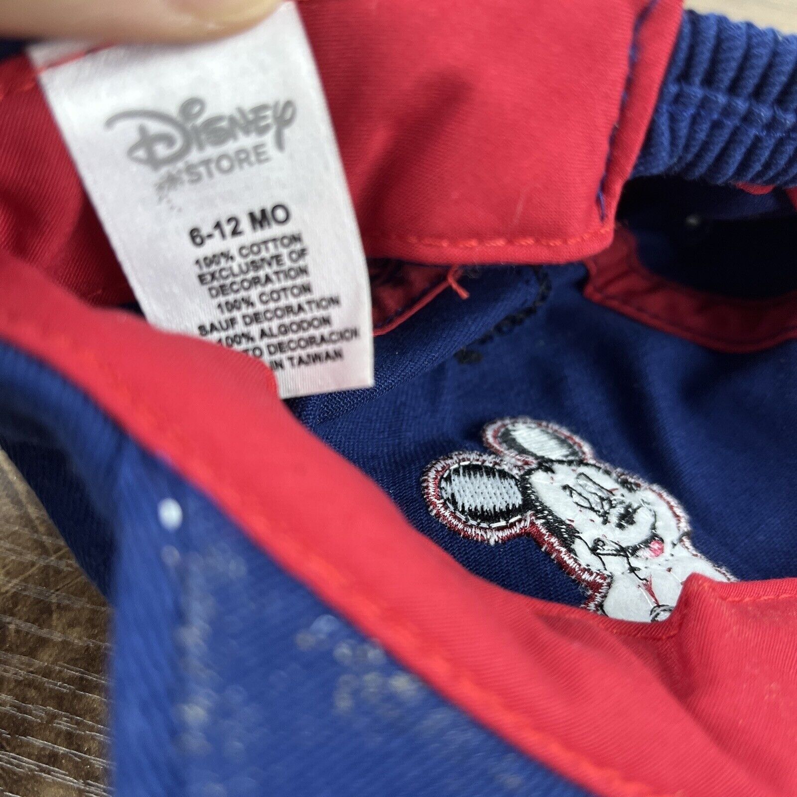 Other Mickey Mouse Hat Child Infant Size Blue Hat Adjustable Child Size ONE SIZE - 13 Thumbnail