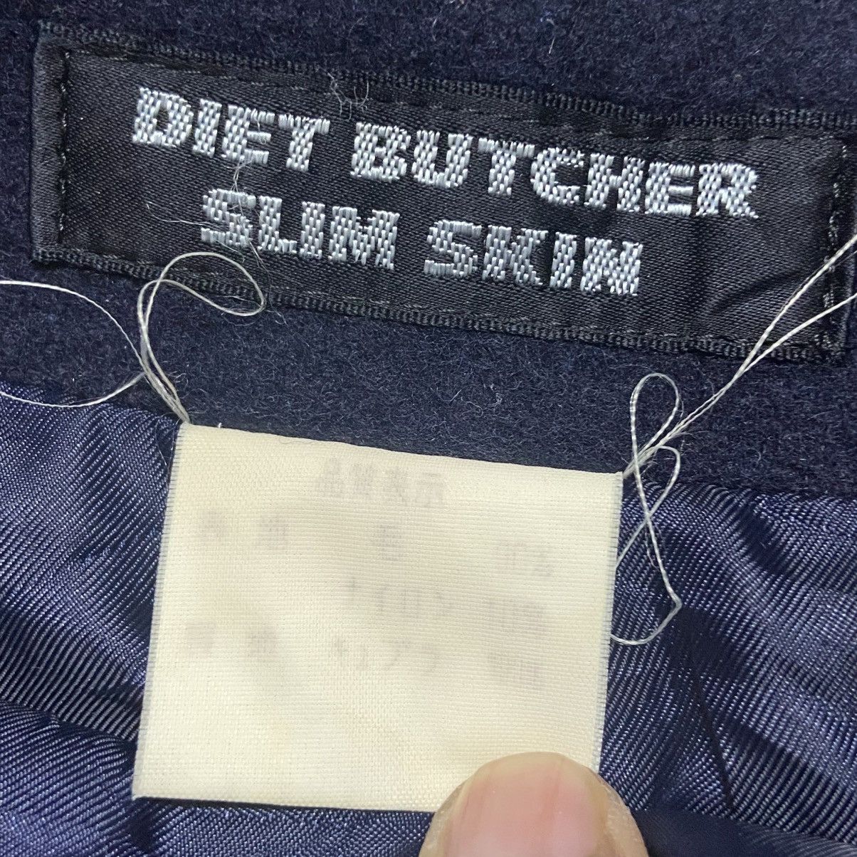 Designer × Diet Butcher Slim Skin × If Six Was Nine Vintage Diet Butcher Slim Skin Wool Skirt Size 27" / US 4 / IT 40 - 4 Thumbnail