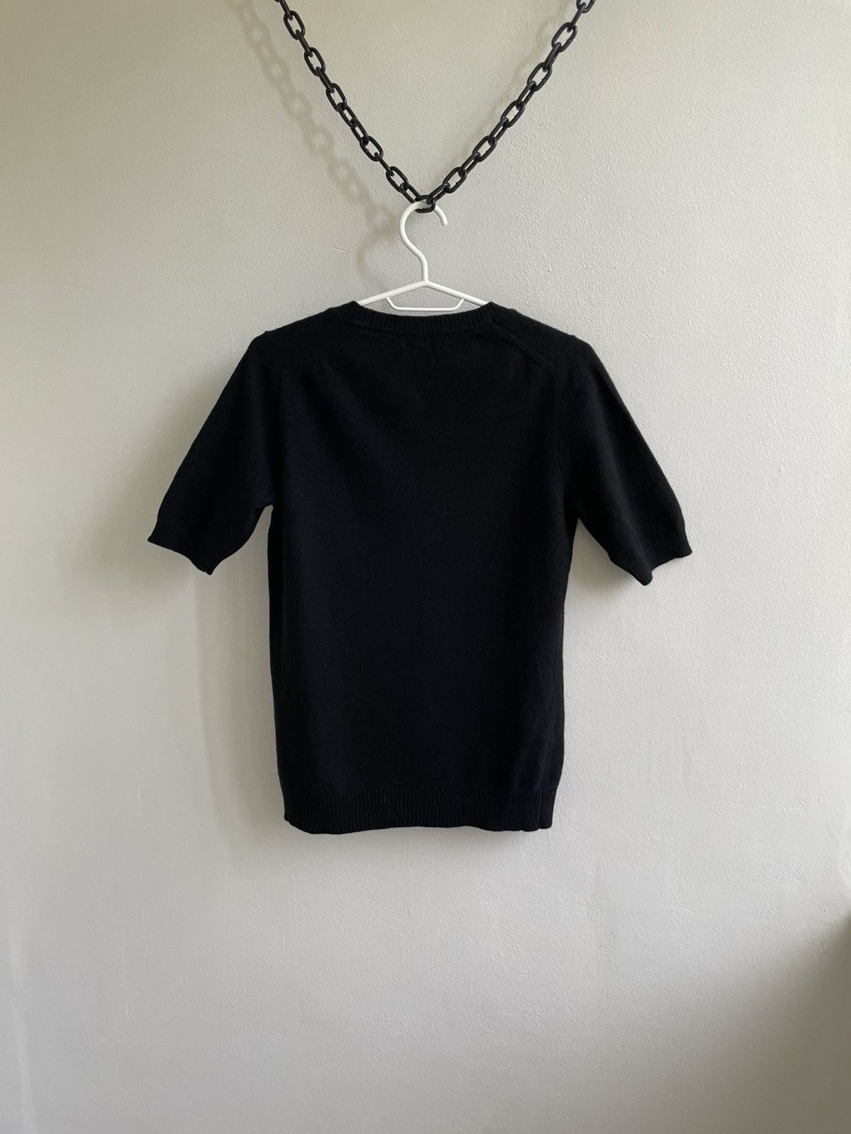 Burberry Burberry Wool Short Sleeve T Shirt Sweater Pullover Tee Size M / US 6-8 / IT 42-44 - 9 Thumbnail