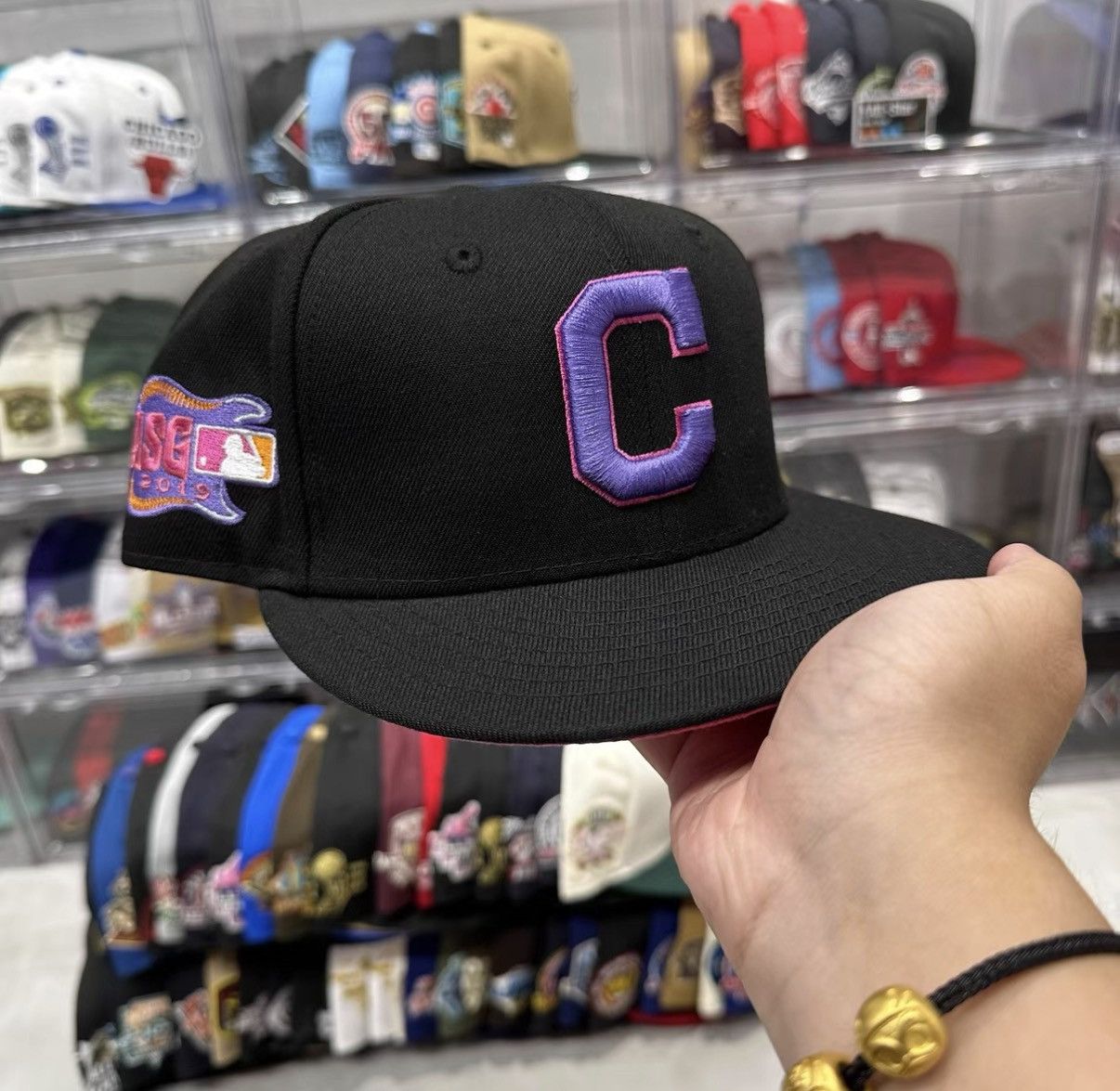New Era New Era MLB Cleveland Indians 2019 All-Star Baseball Cap J32 Size ONE SIZE - 1 Thumbnail