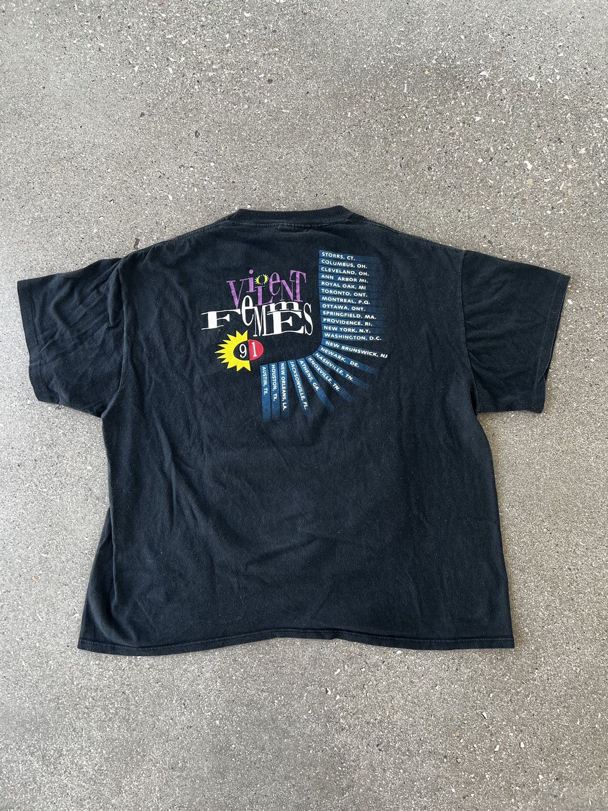 Band Tees Vintage 1991 Violent Femmes Size US XL / EU 56 / 4 - 2 Thumbnail