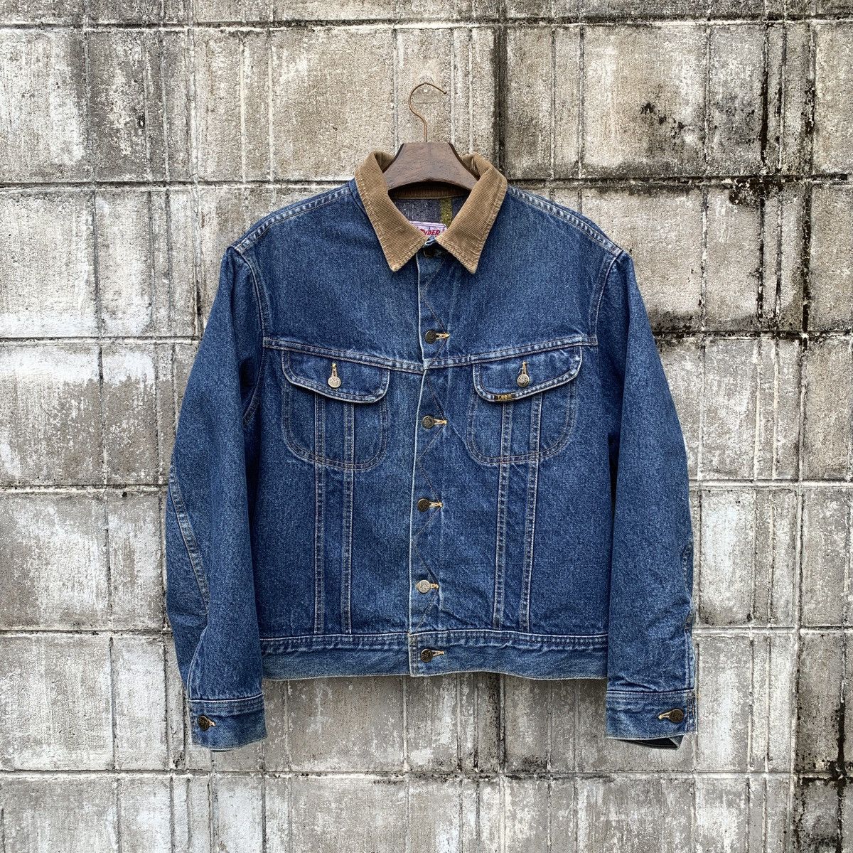 Lee × Vintage Lee Storm Riders 80s Canada Denim Linen Jacket | Grailed