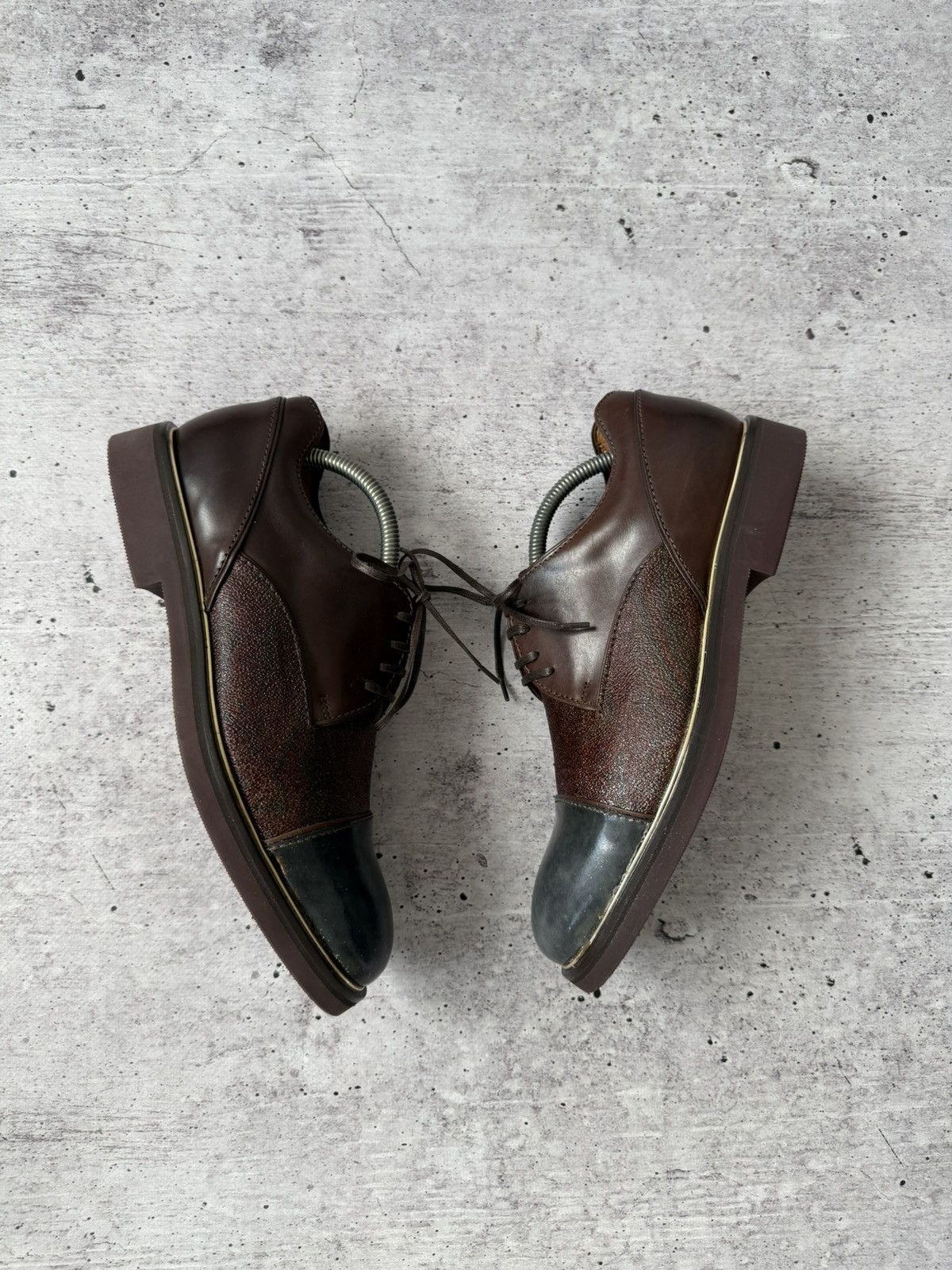Etro × Genuine Leather Etro Leather Men’s Shoes Size US 7 / EU 40 - 4 Thumbnail