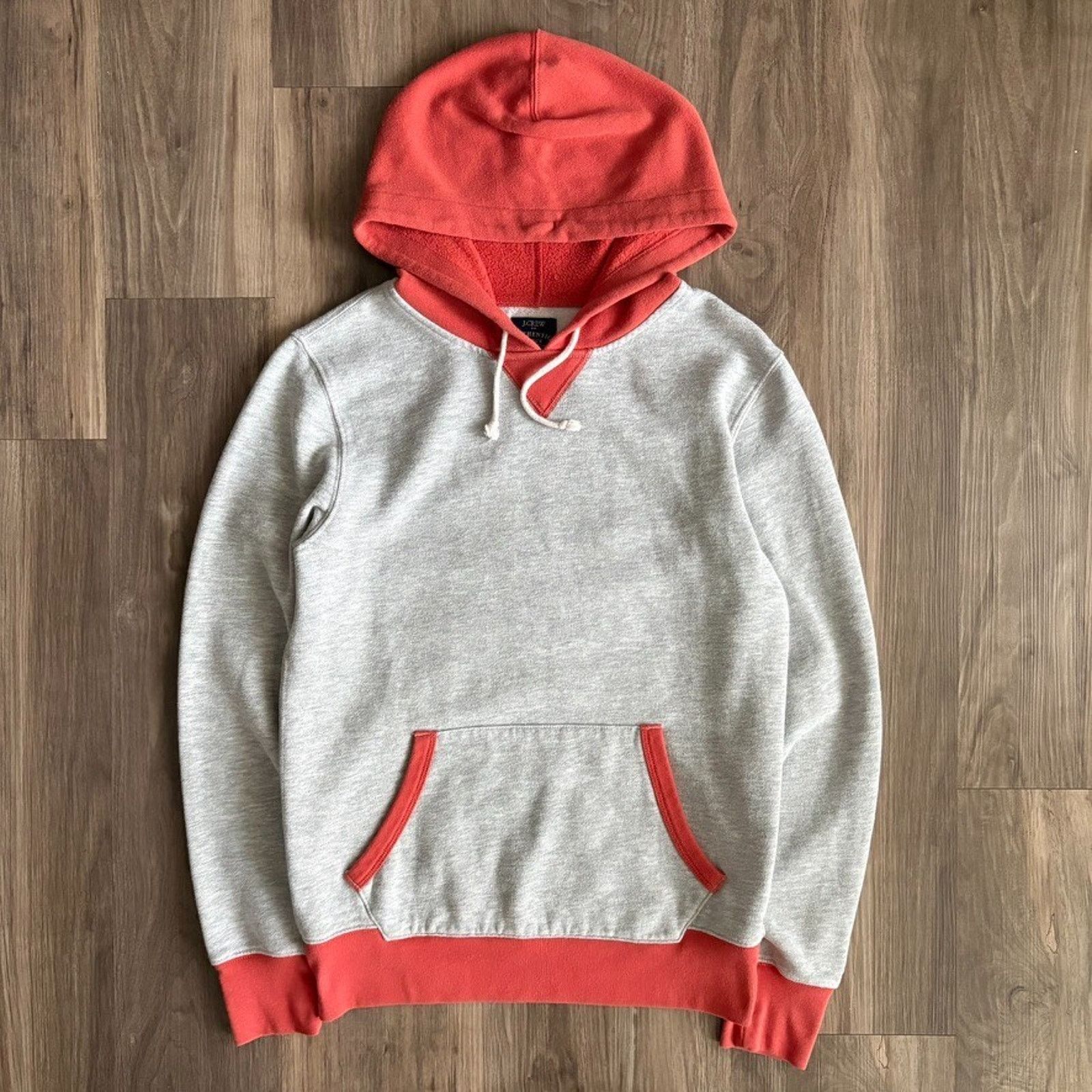 J.Crew J Crew Authentic Fleece Two Toned Hoodie Men's Size XS 100% Size US XS / EU 42 / 0 - 2 Thumbnail