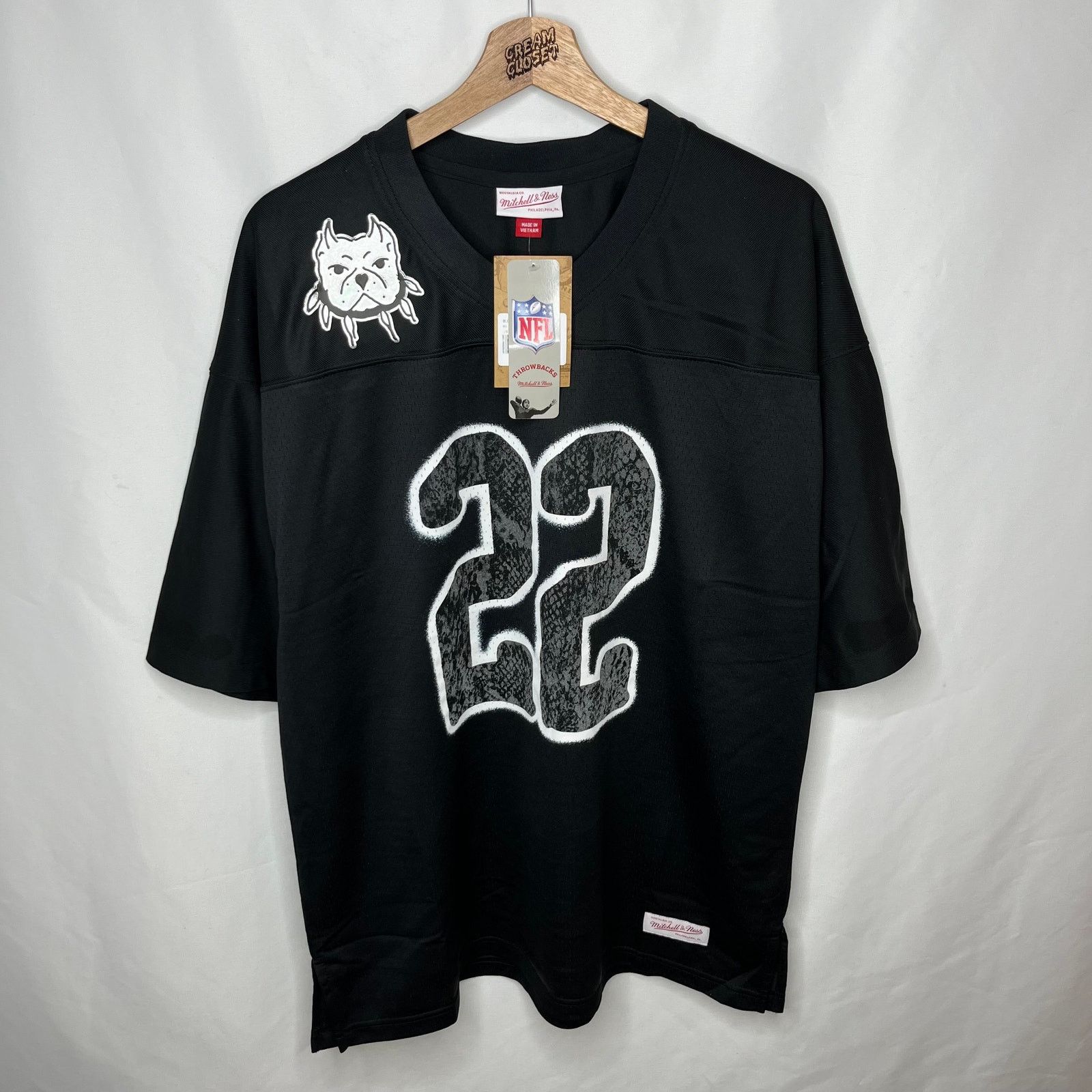 CHITO International Rattlesnake Graffiti Football Jersey L
