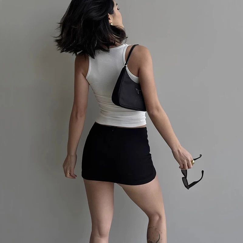 Japanese Brand Neck Tank Top Size M / US 6-8 / IT 42-44 - 3 Thumbnail