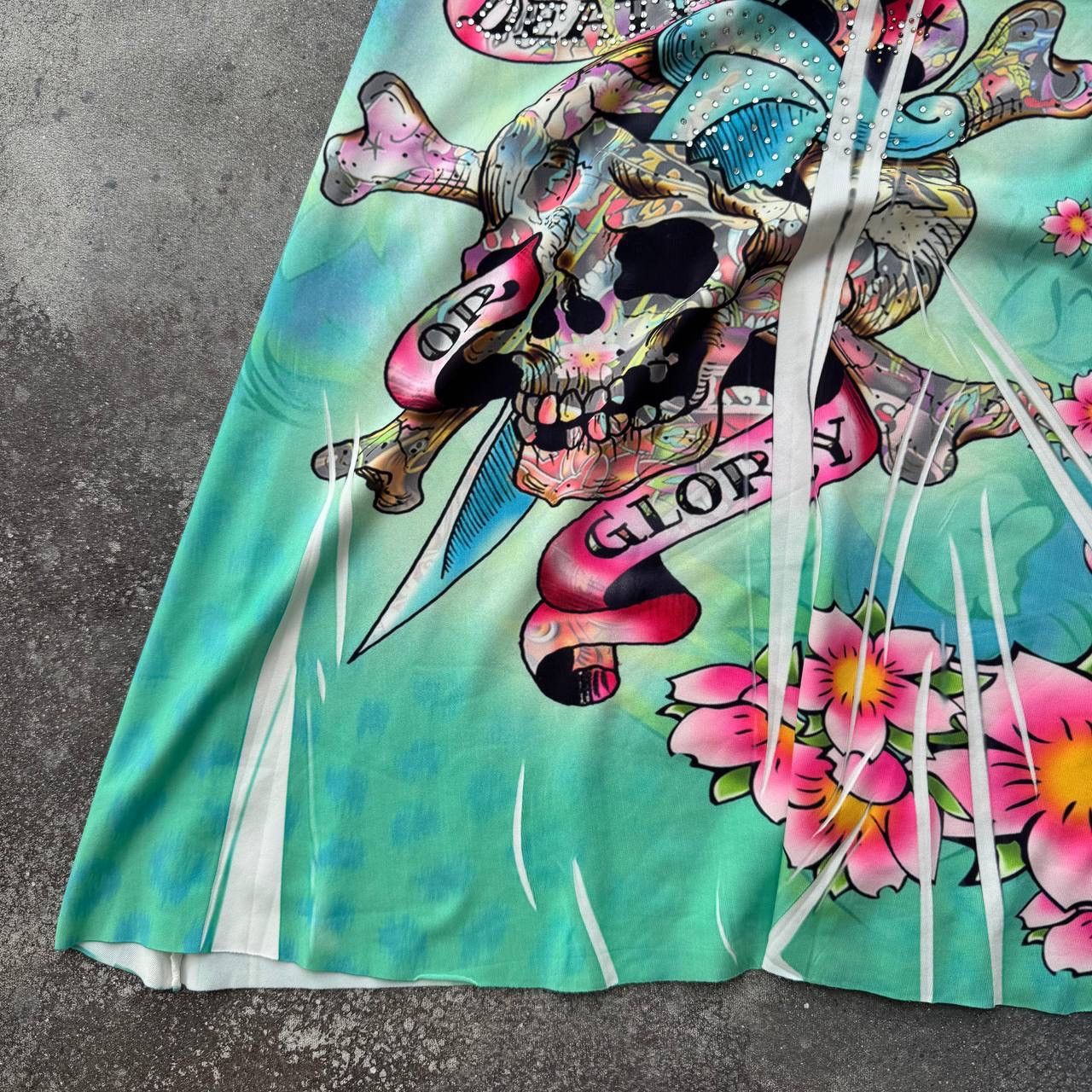 Ed Hardy Ed Hardy by Christian Audigier Y2K Era Dress Size M / US 6-8 / IT 42-44 - 6 Thumbnail