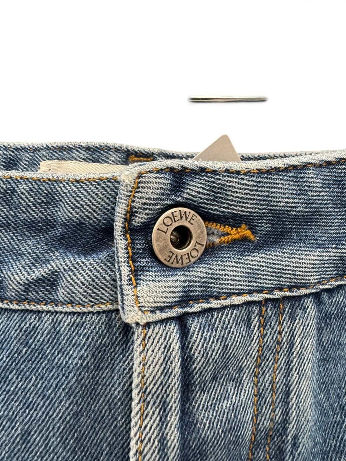 Loewe Loewe Blue Anagram Denim Jeans Size US 38 / EU 54 - 5 Thumbnail