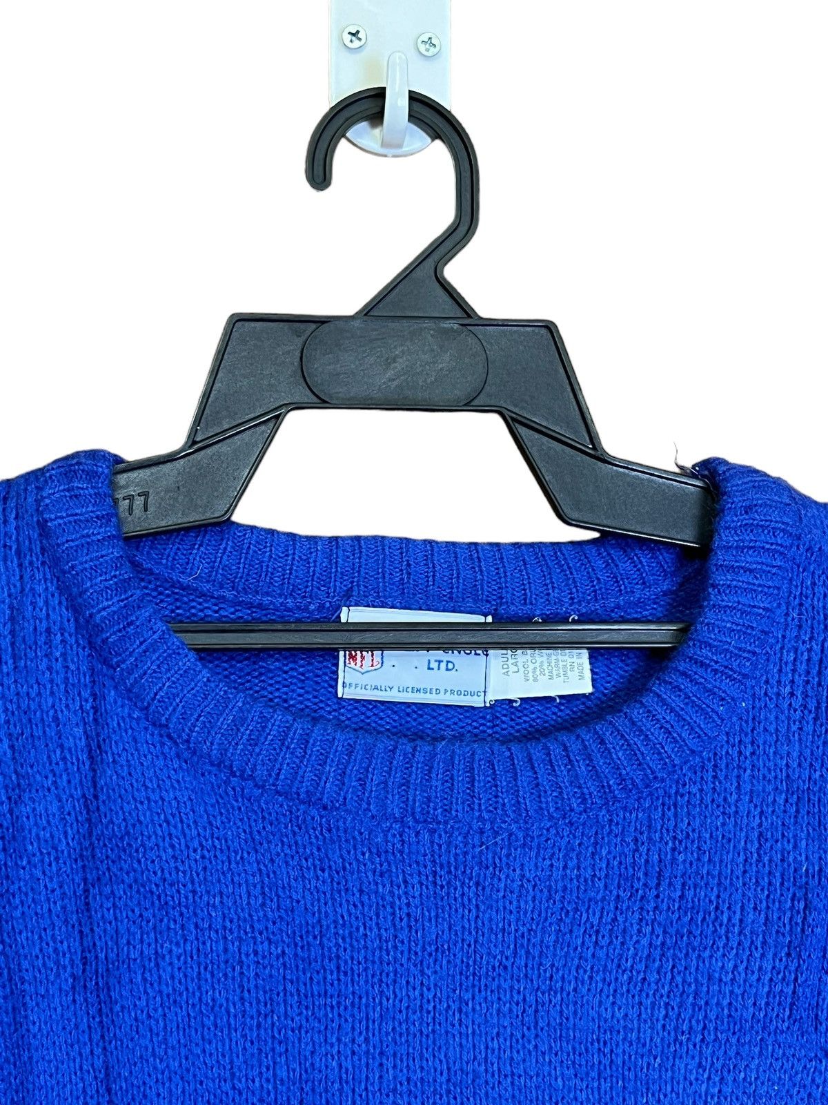 NFL VINTAGE NEW YORK GIANTS CLIFF ENGLE NFL KNIT SWEATS Size US L / EU 52-54 / 3 - 4 Thumbnail
