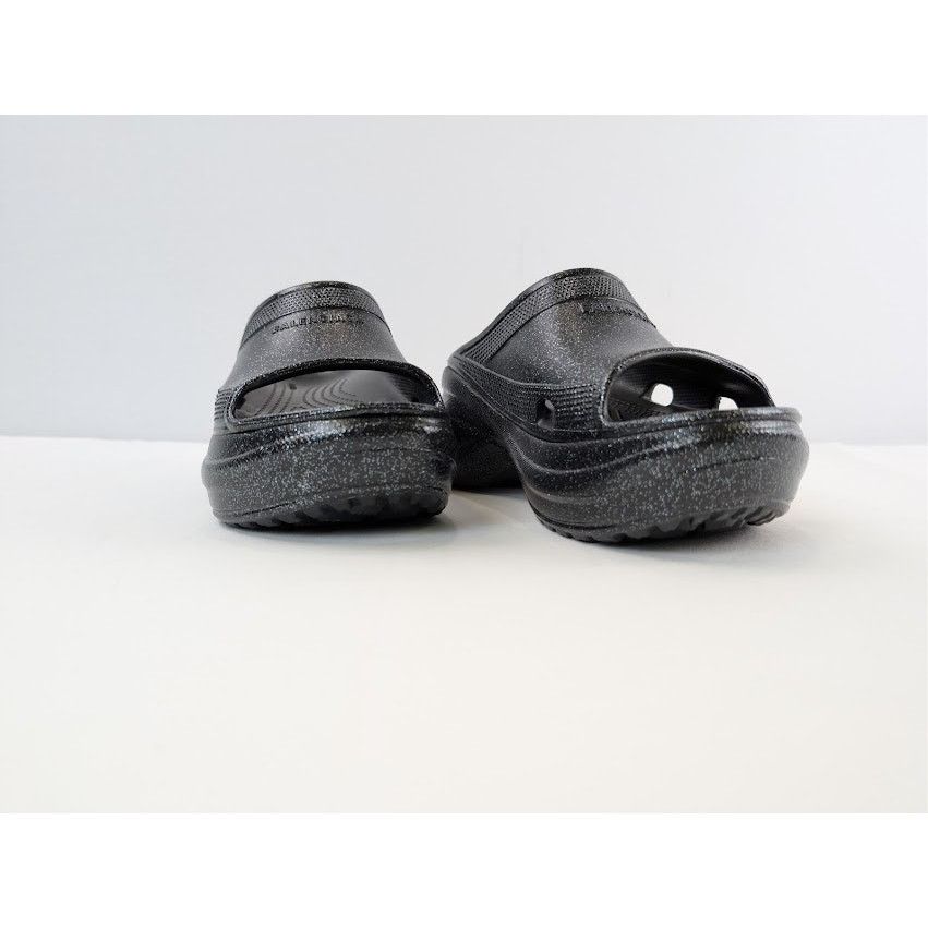Balenciaga × Crocs o1rshd1 Q:2 / Pool Slide Slipper Sandals in Black Size US 8 / IT 38 - 5 Thumbnail