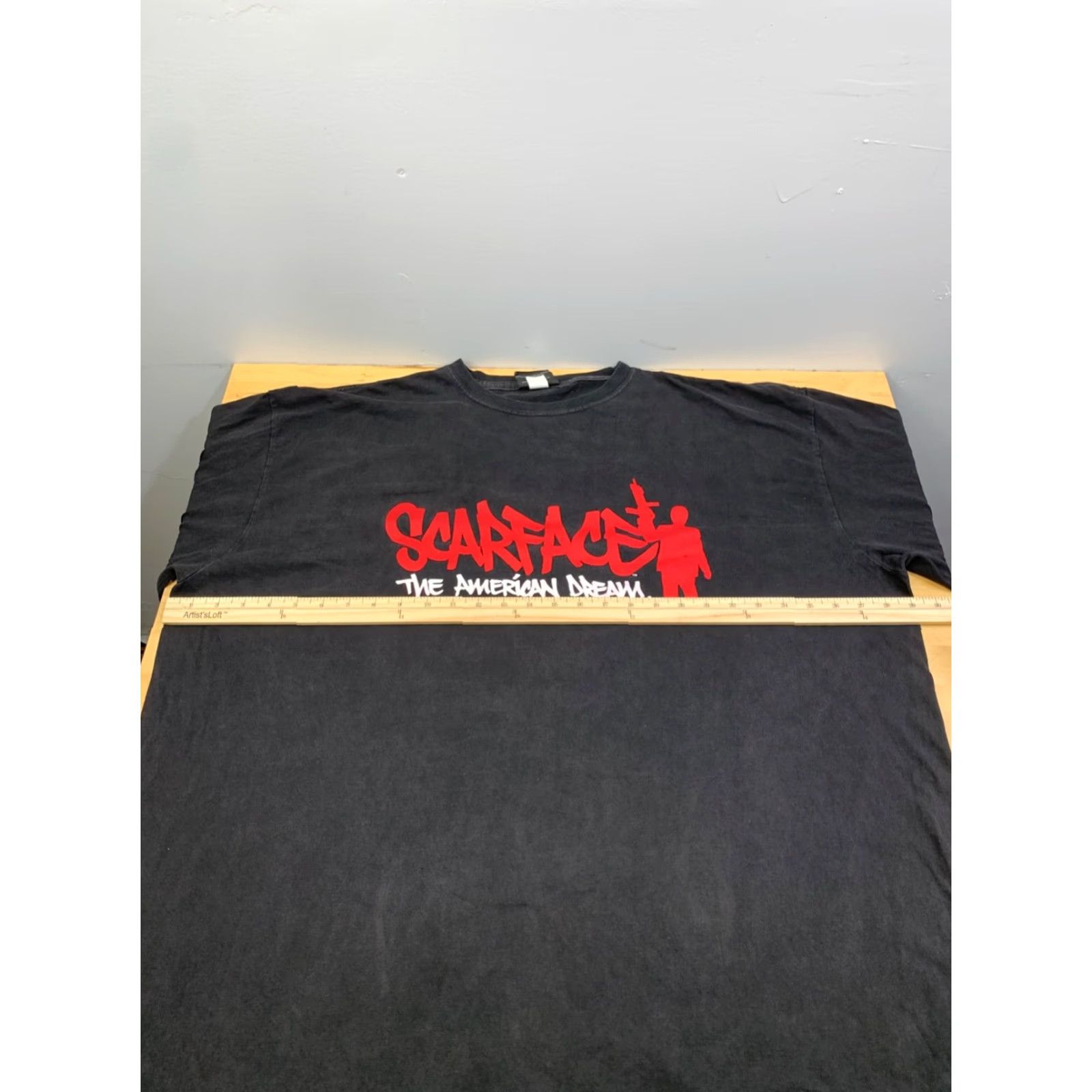 Vintage VINTAGE Scarface Shirt Long Sleeve Mens 3XL Black Dream Movie 90s Classic T-Shirt Crew Neck Graphic Print Size US XXL / EU 58 / 5 - 7 Thumbnail