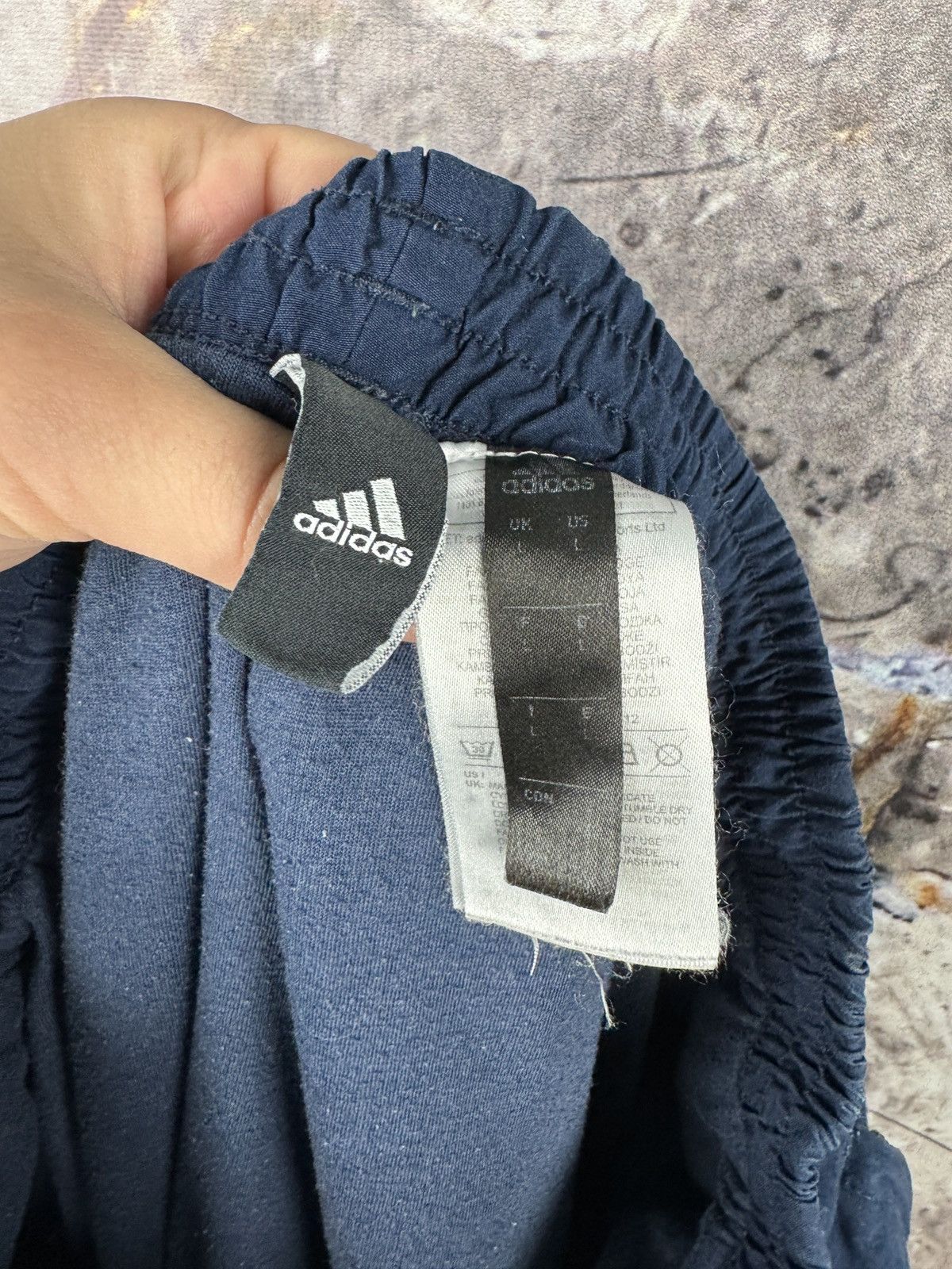 Adidas Adidas Originals Track Pants Blue Tapered Logo Tape Size L Size US 36 / EU 52 - 13 Thumbnail