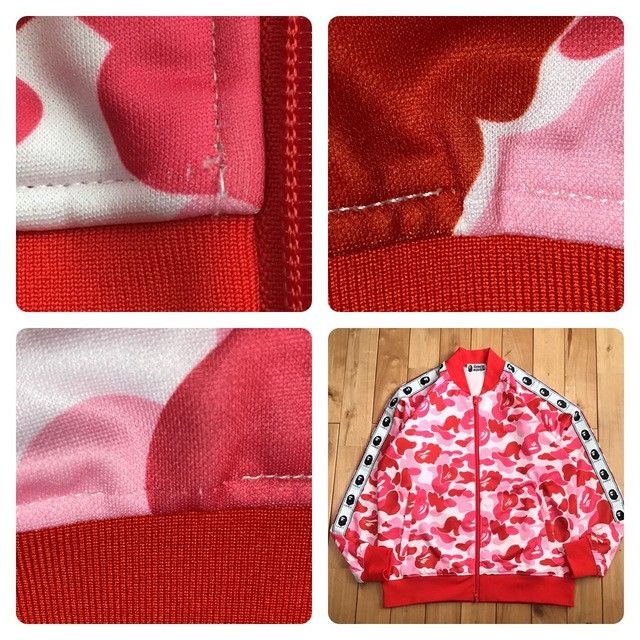 Bape BAPE JERSEY Track Jacket ABC camo Pink a bathing ape Size US M / EU 48-50 / 2 - 7 Thumbnail