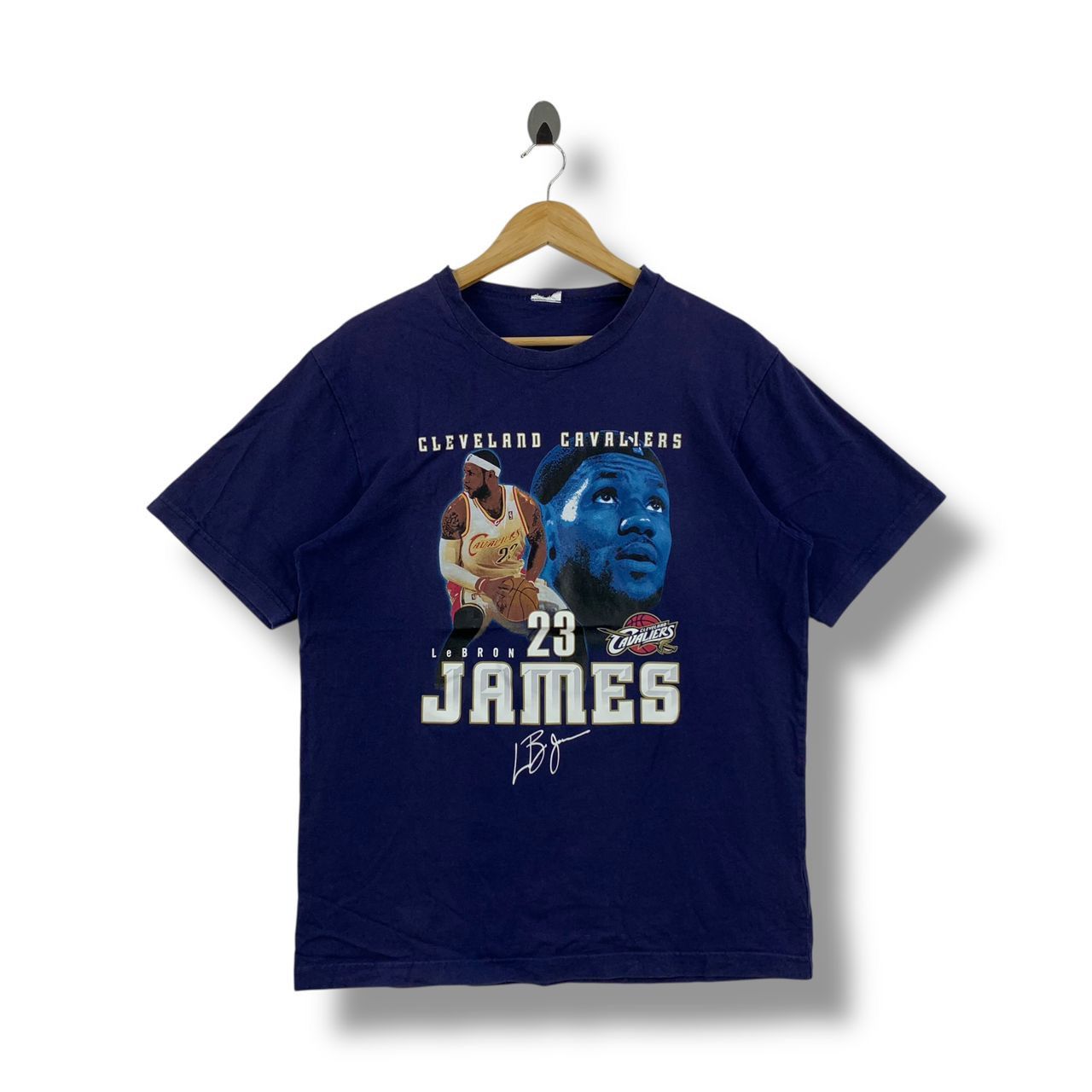 Adidas × NBA × Vintage Vintage ADIDAS X CLEVELAND CAVALIERS Lebron james big tee Size US M / EU 48-50 / 2 - 1 Thumbnail