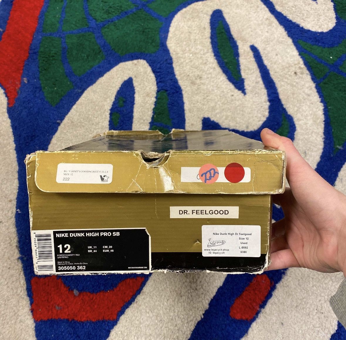 Nike Dunk High SB Dr.Feelgood Size US 12 / EU 45 - 5 Thumbnail