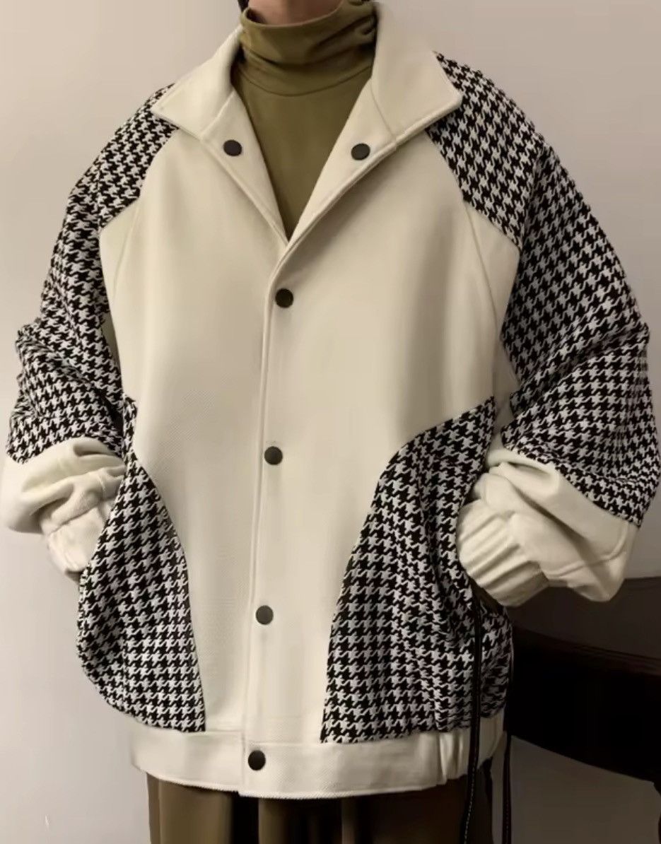 Japanese Brand Japanese Tweed Casual Streetwear Warm Coat Jacket Size US XL / EU 56 / 4 - 2 Thumbnail